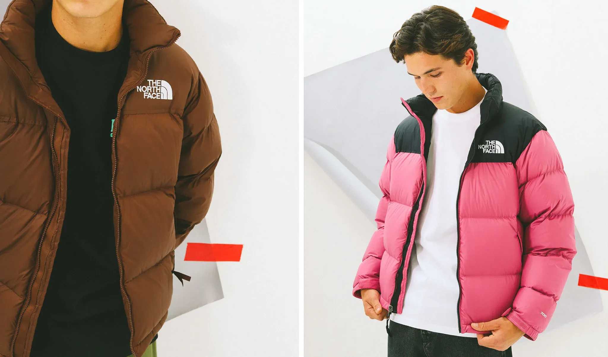Iconic The North Face puffers