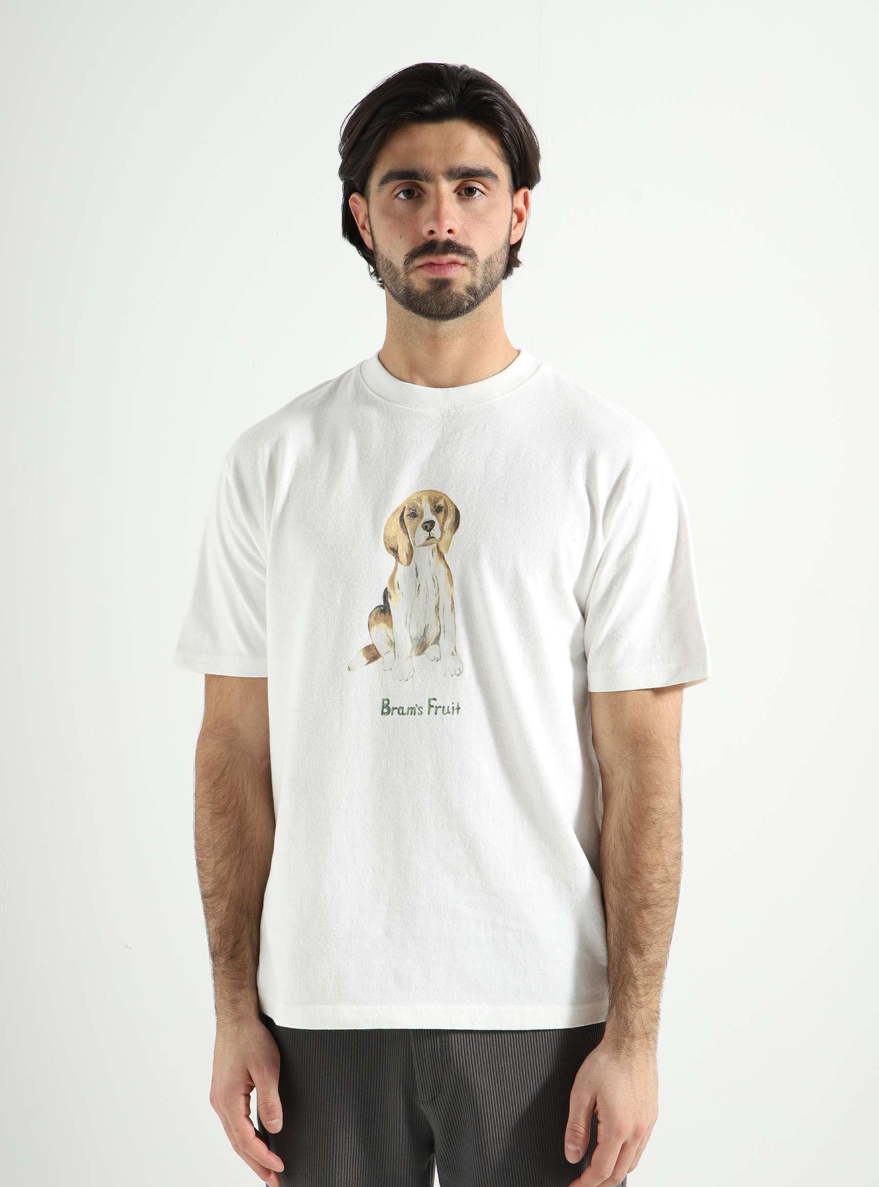 Beagle Aquarel T-shirt White 156