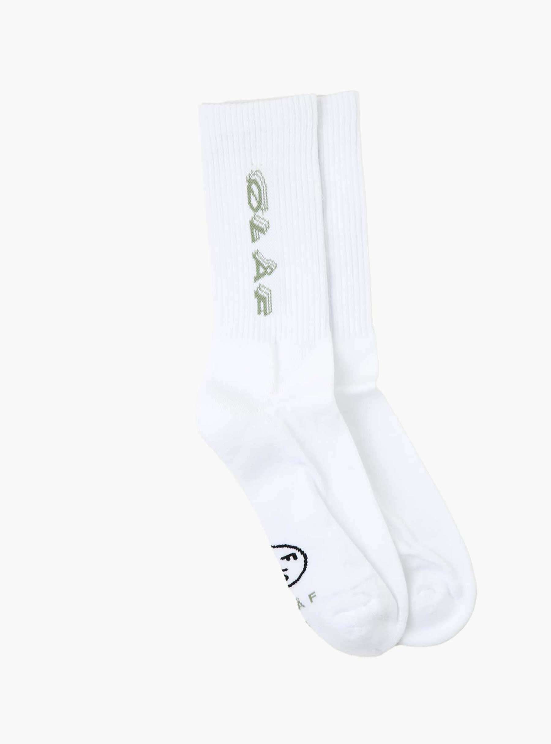 Triple Italic Socks White Sage A140834
