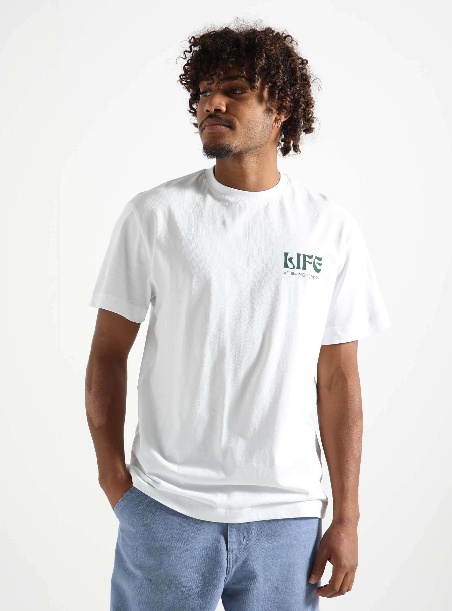 Beat All Day T-shirt White 1868