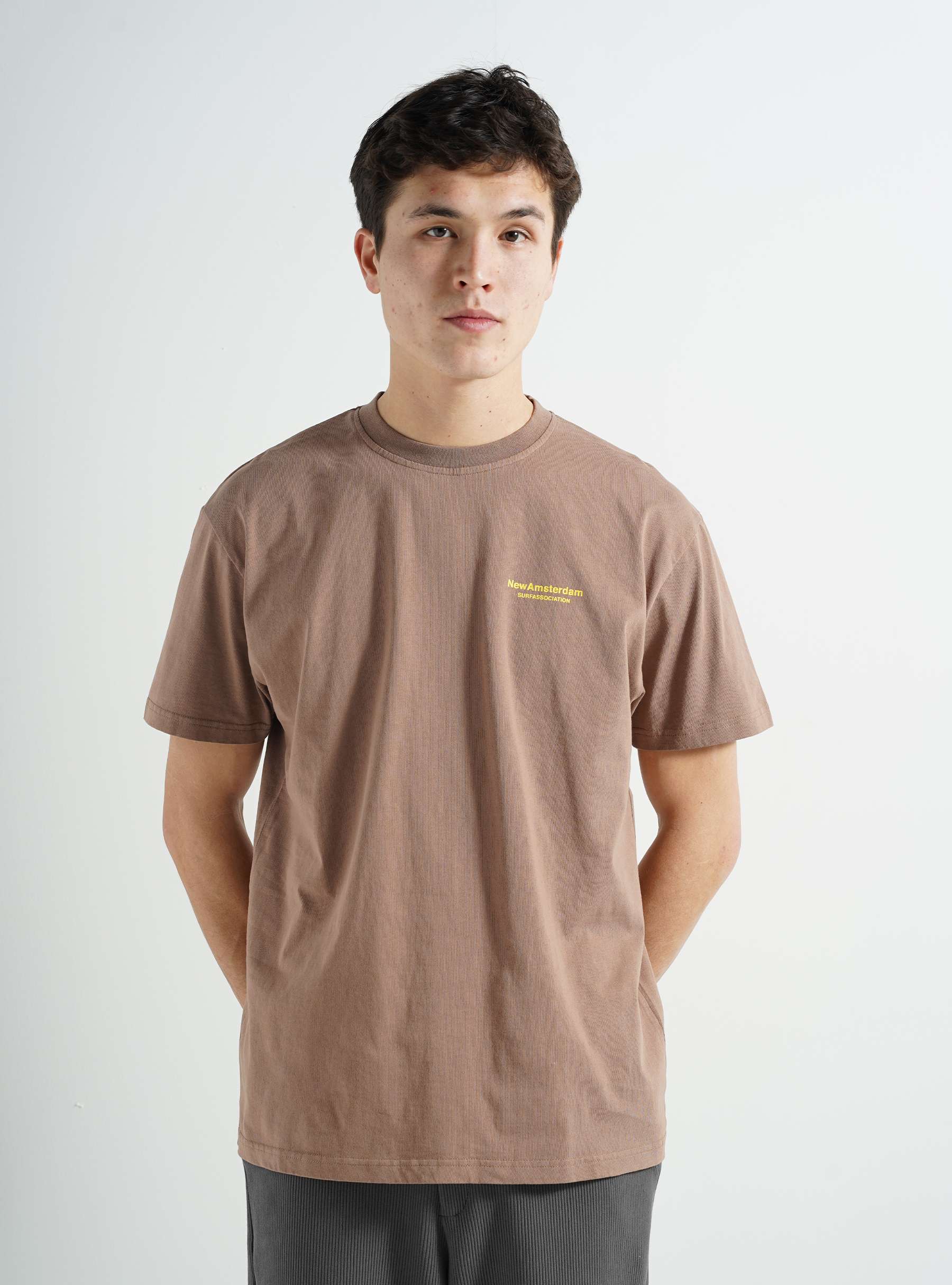 Name T-shirt Brown 2302157002