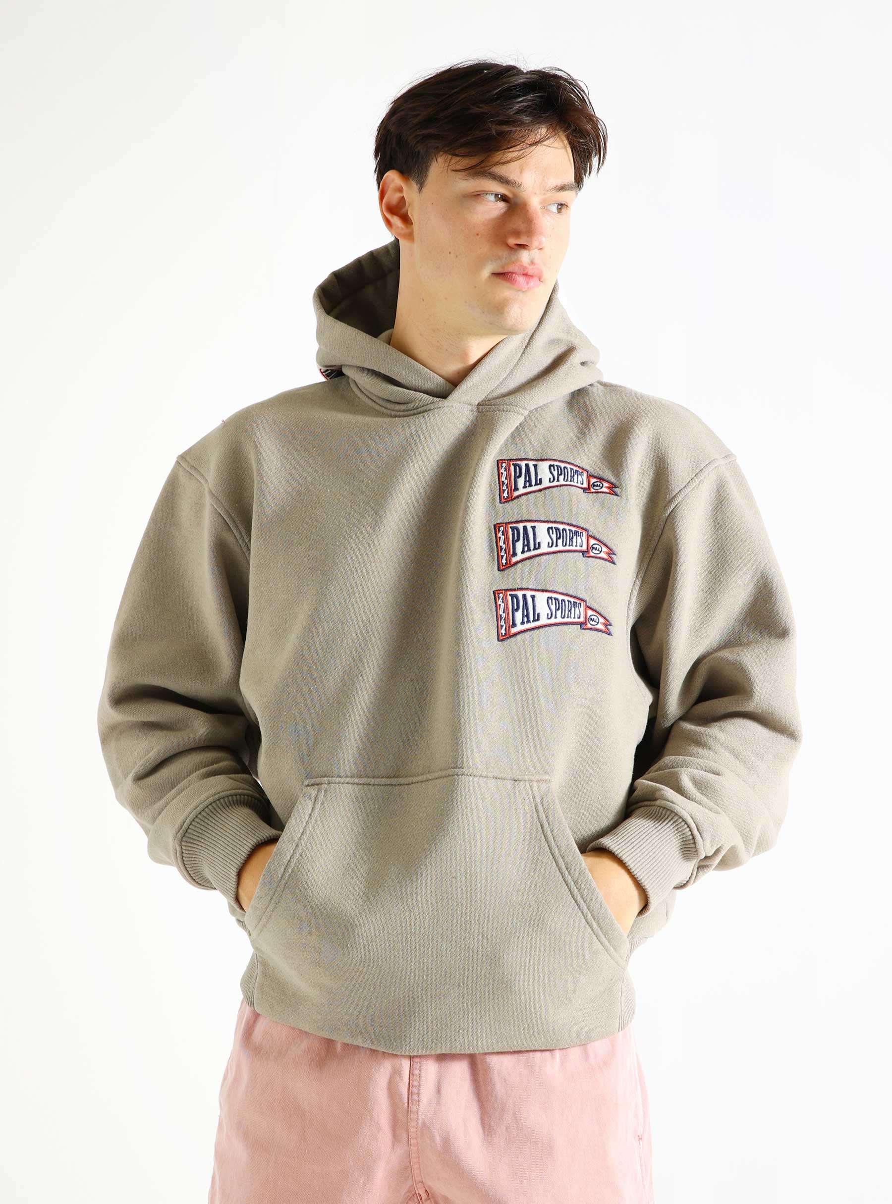 PAL Cup Hoodie Taupe PALSS24016