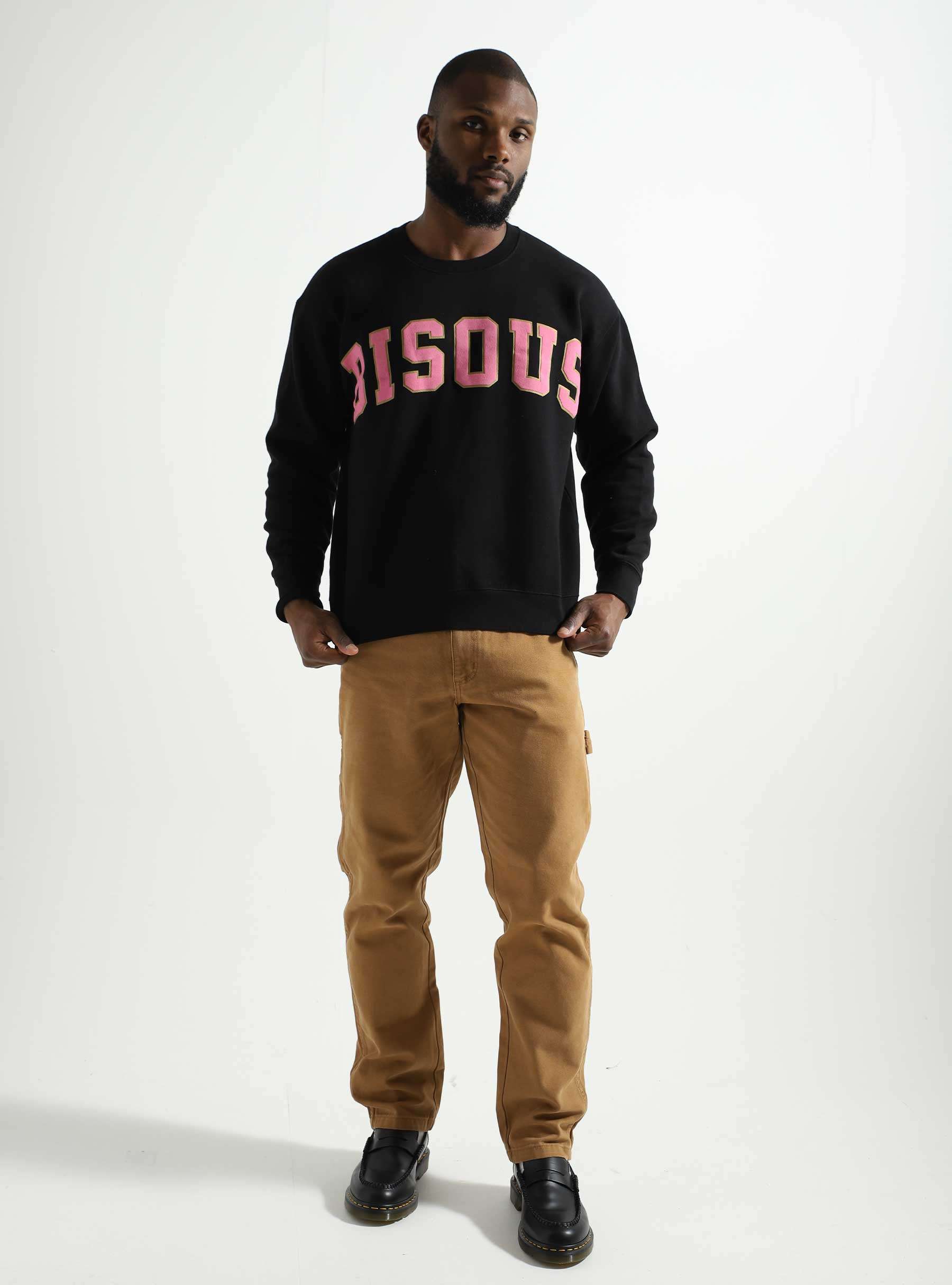 College Sweater Black FW23-12