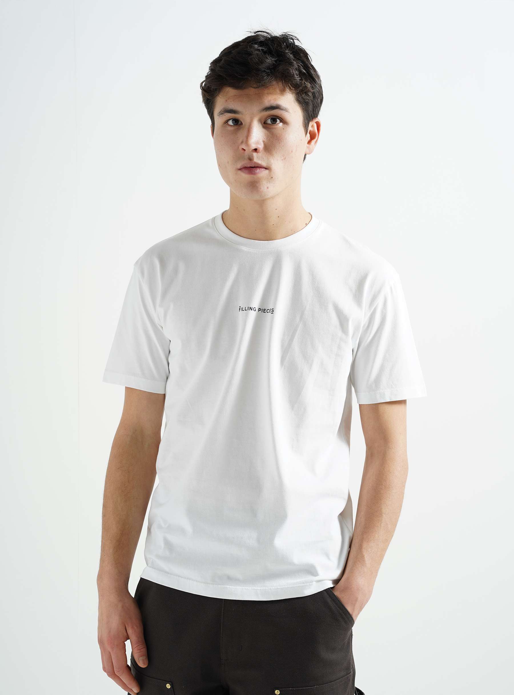 T-shirt Slim White 74434001901