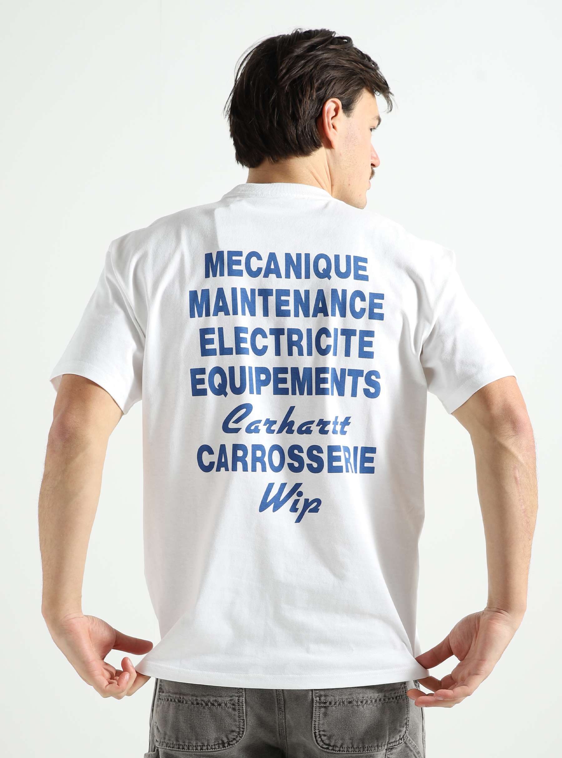 Mechanics T-shirt White I032880-02XX