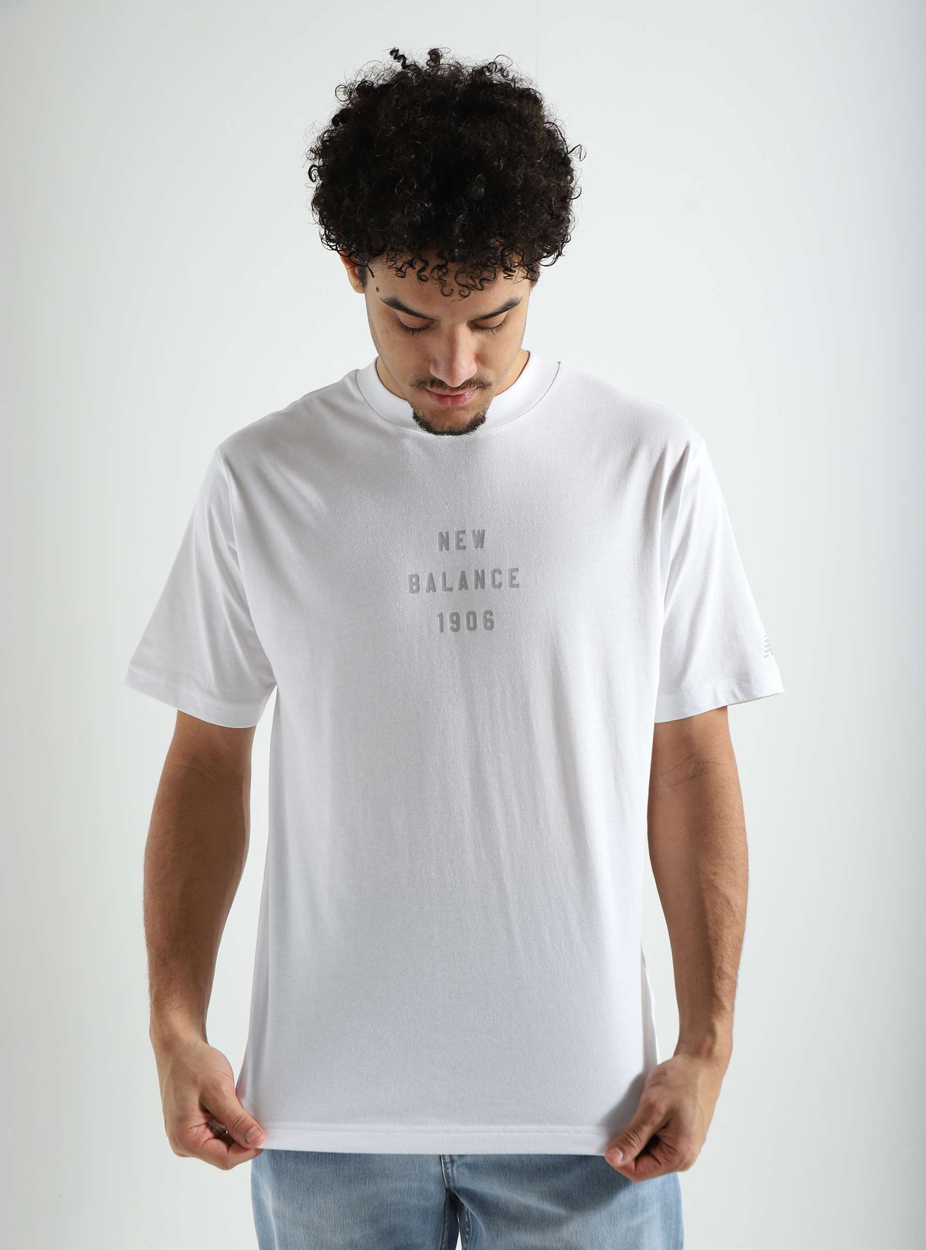New Balance Graphic T-shirt White MT41519-WT