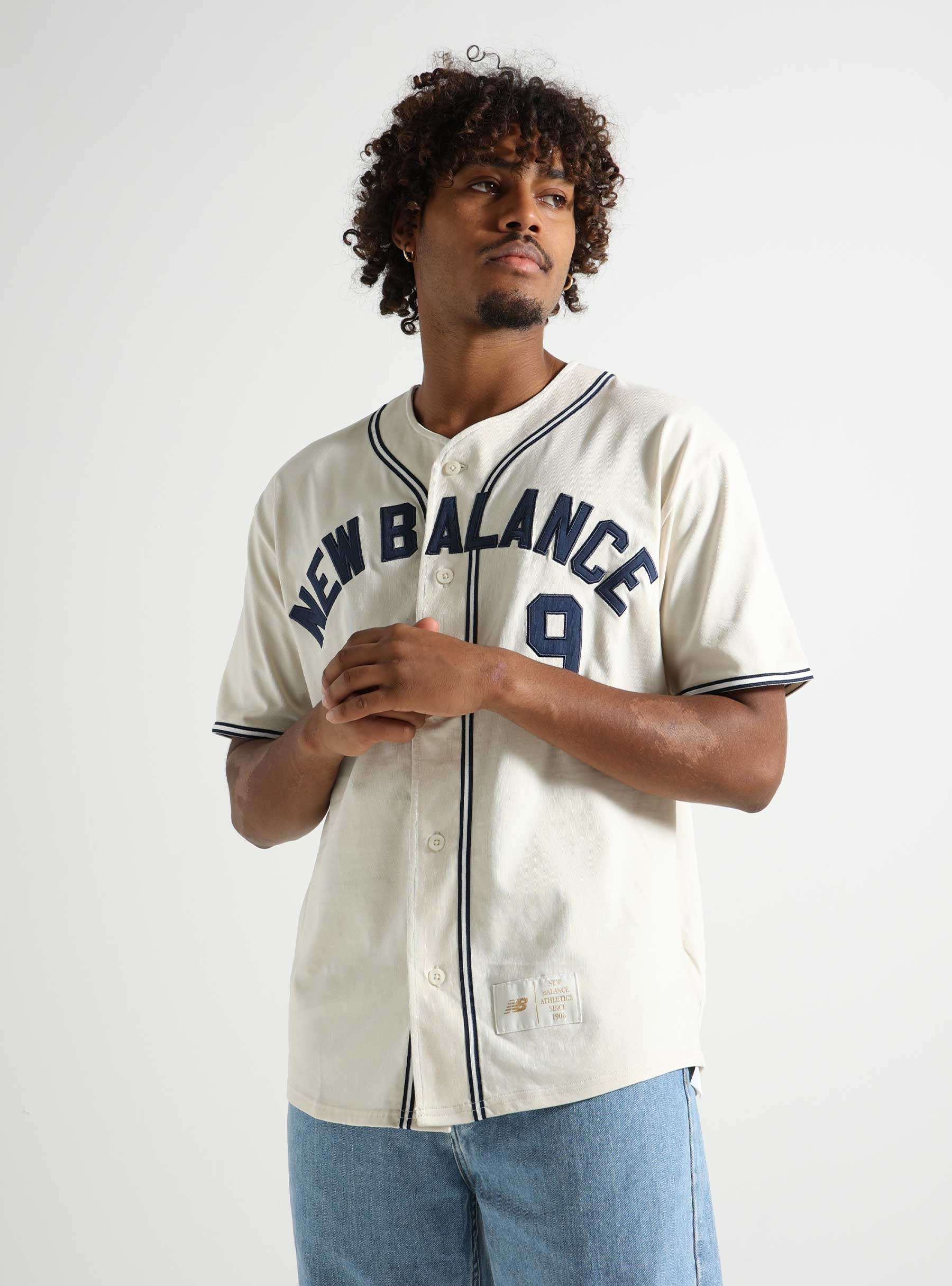 Sportswear Greatest Hits Baseball Jersey Linen MT41512-LIN