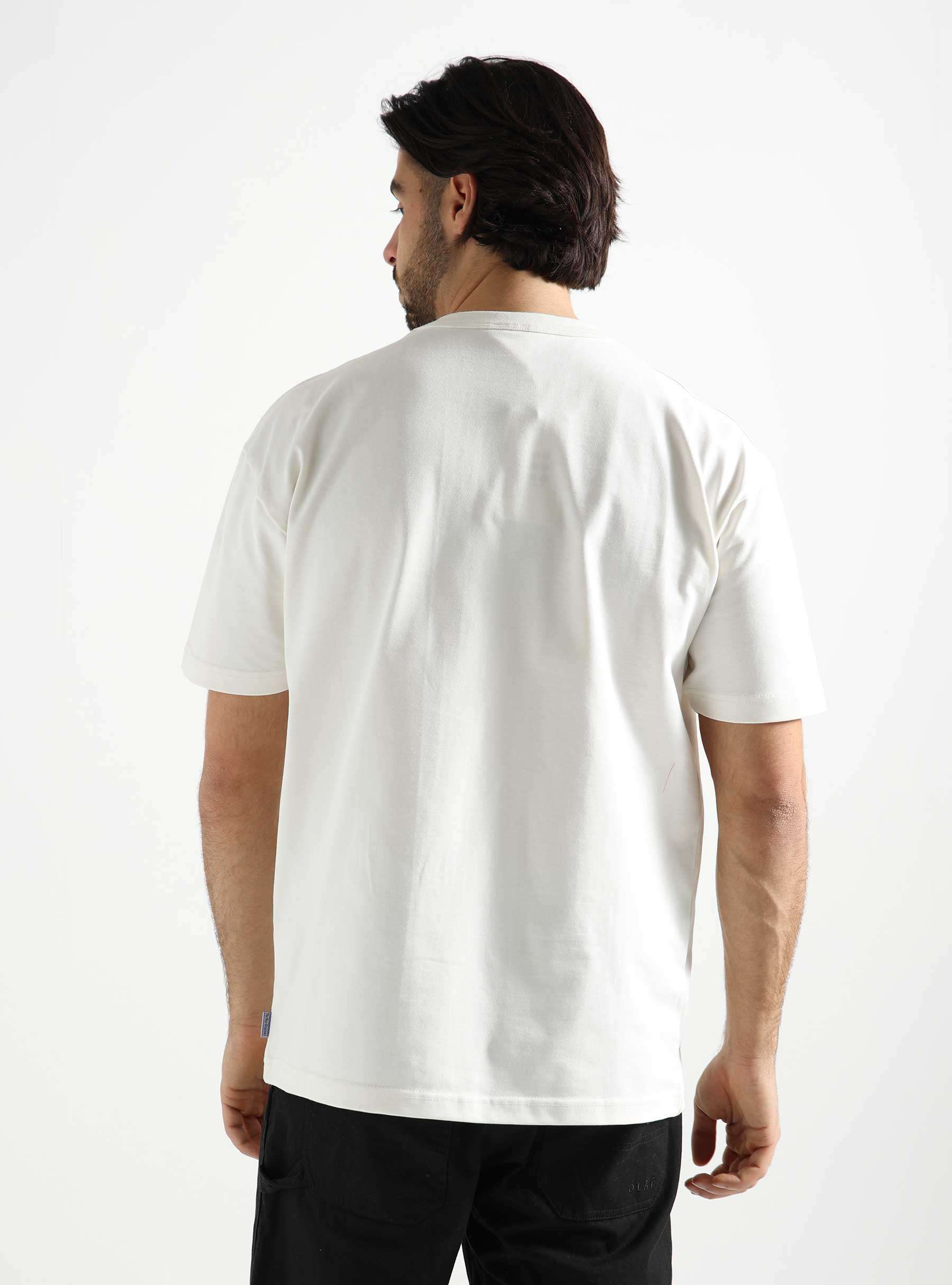 Workman Paint T-shirt White Alyssum 100WMPTS24.001