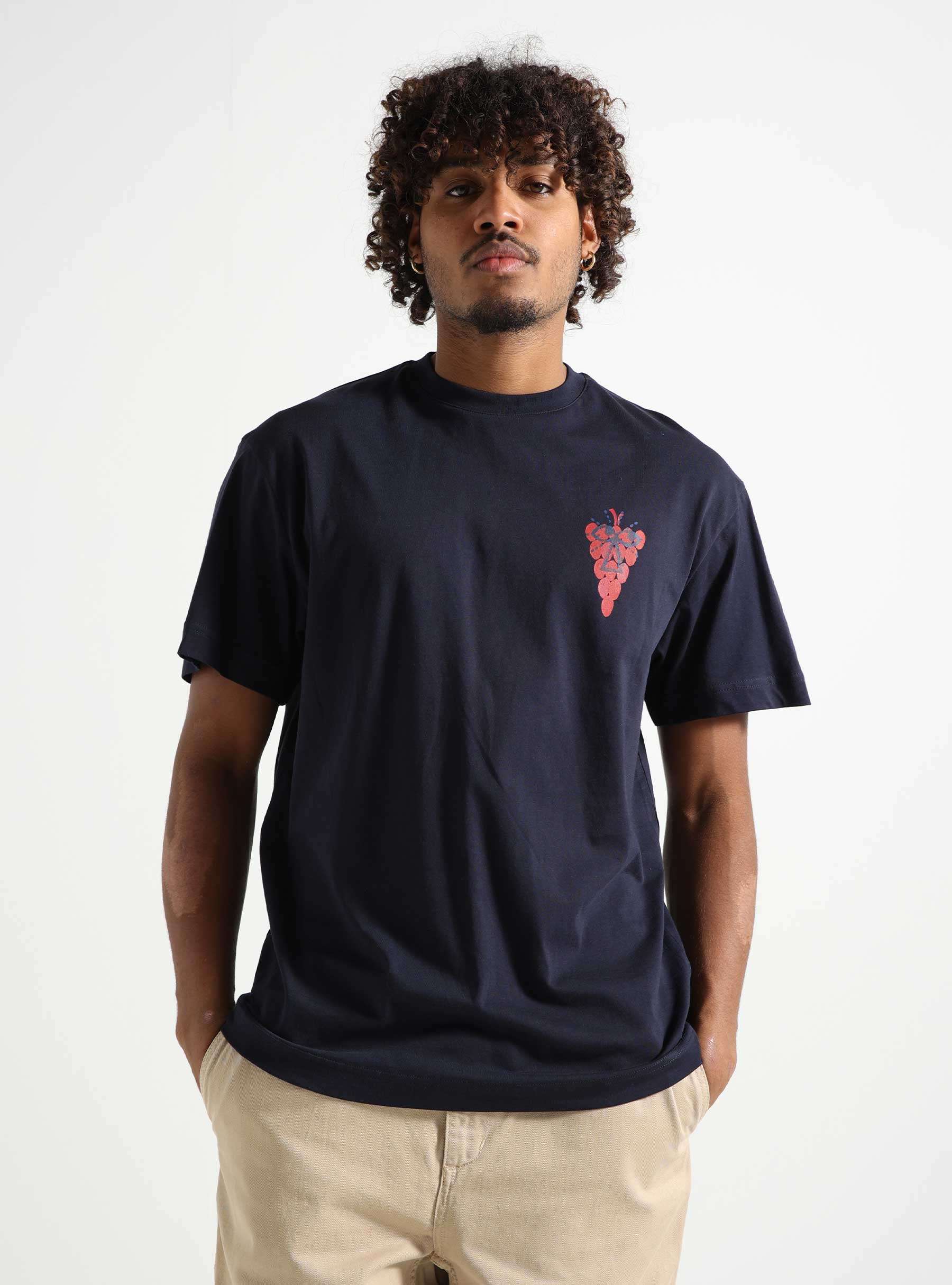 Beat Grape T-shirt Dark Navy 1868