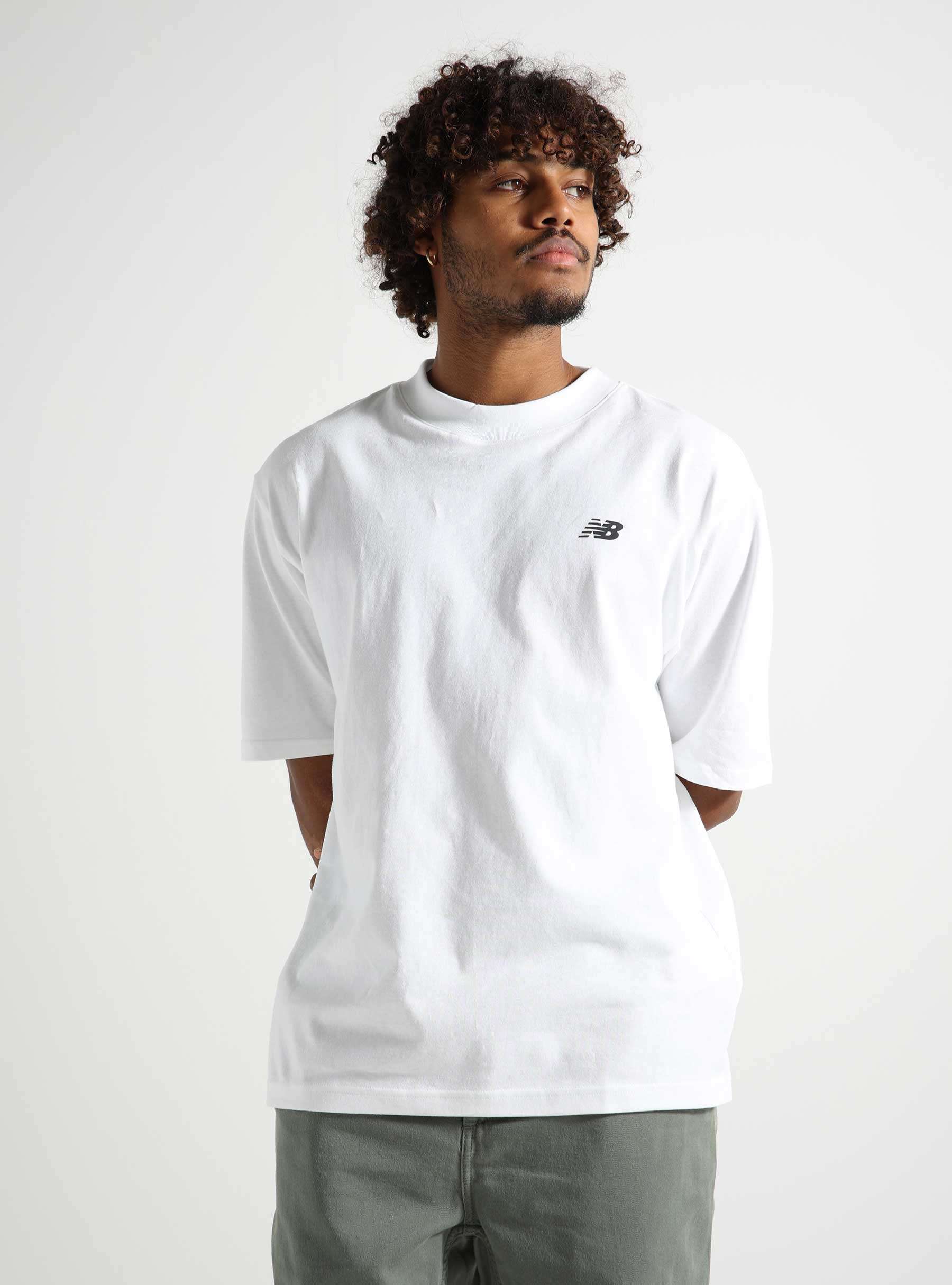 Shifted Oversized T-shirt White MT41554-WT