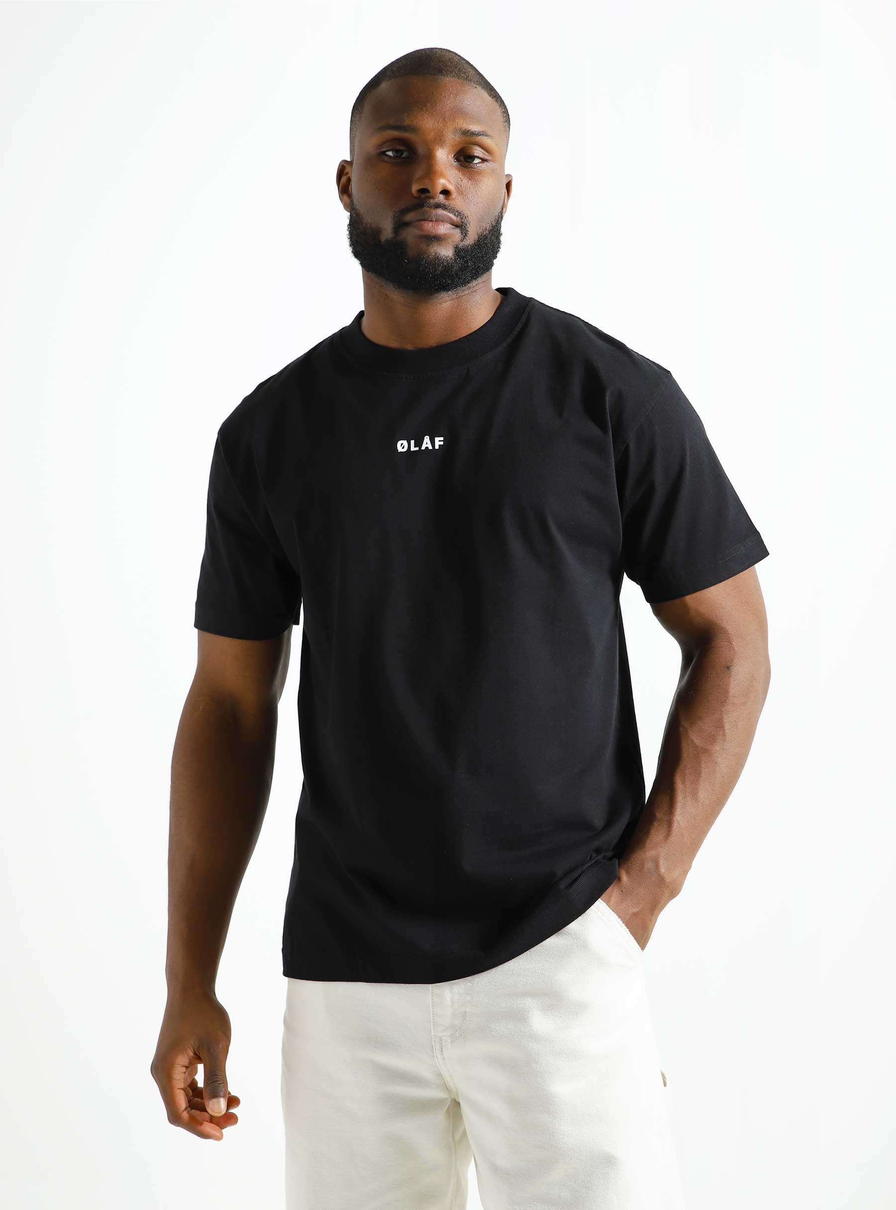 Olaf Block T-Shirt Black M990101