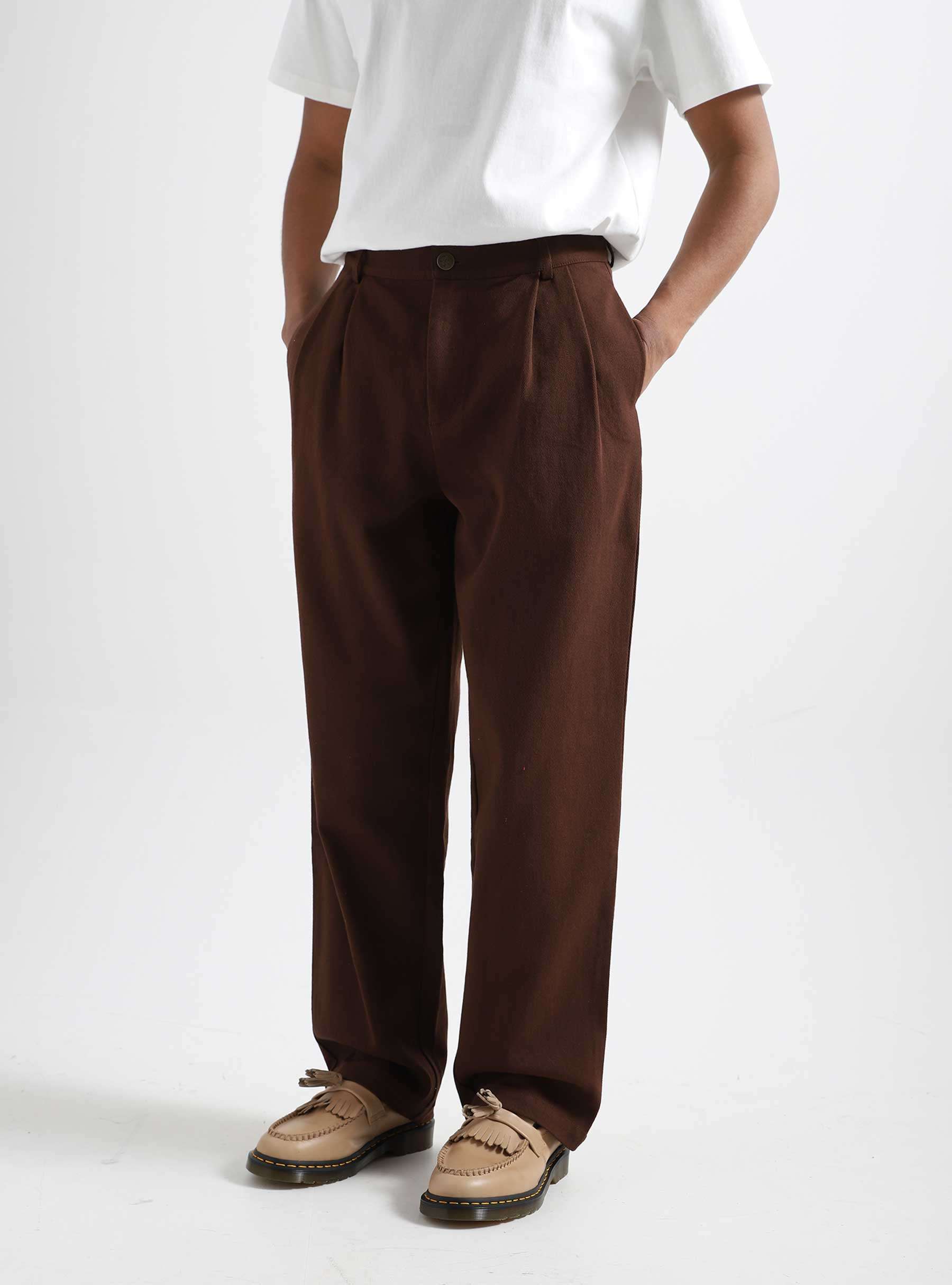 Core Twill Trousers Khaki Khaki 511