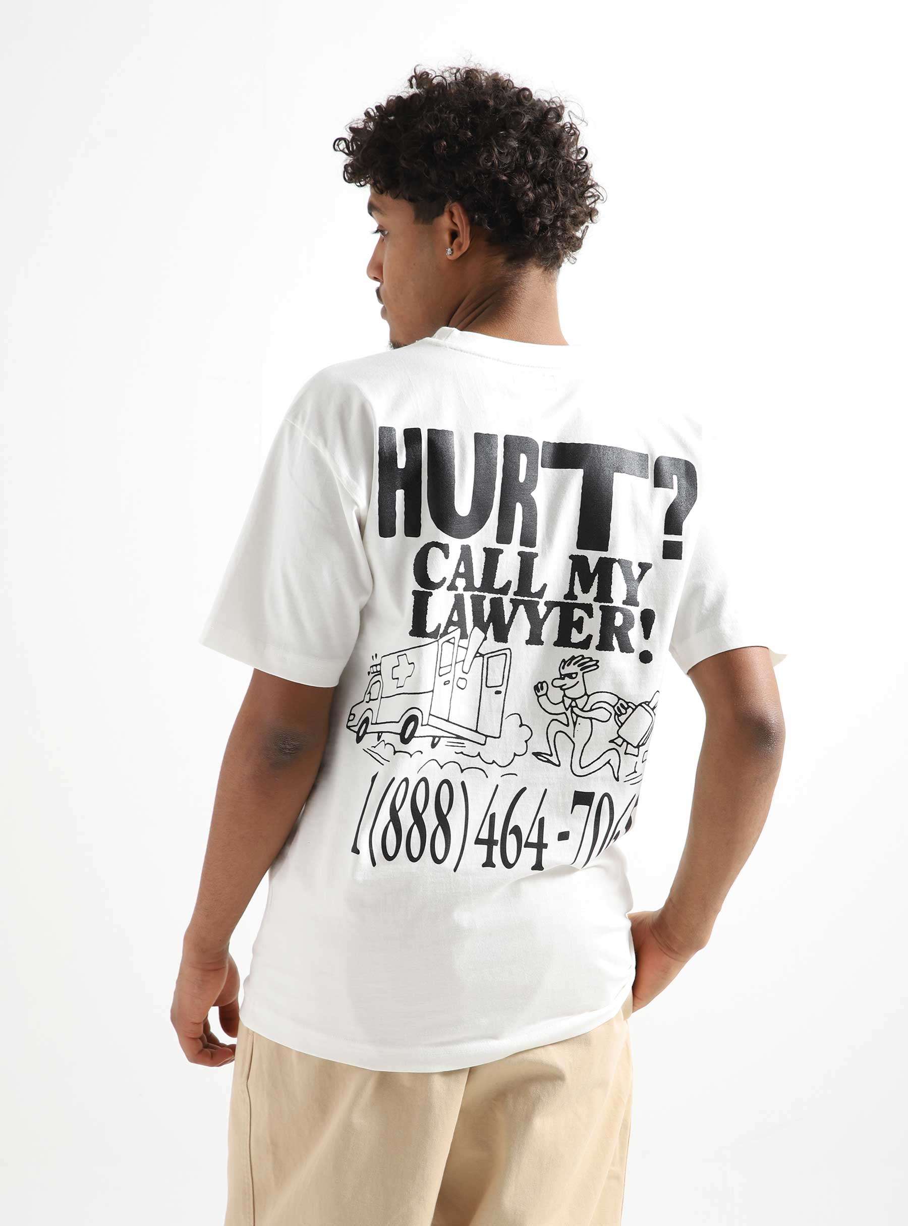 Call My Lawyer T-Shirt Cream 399001367-1228