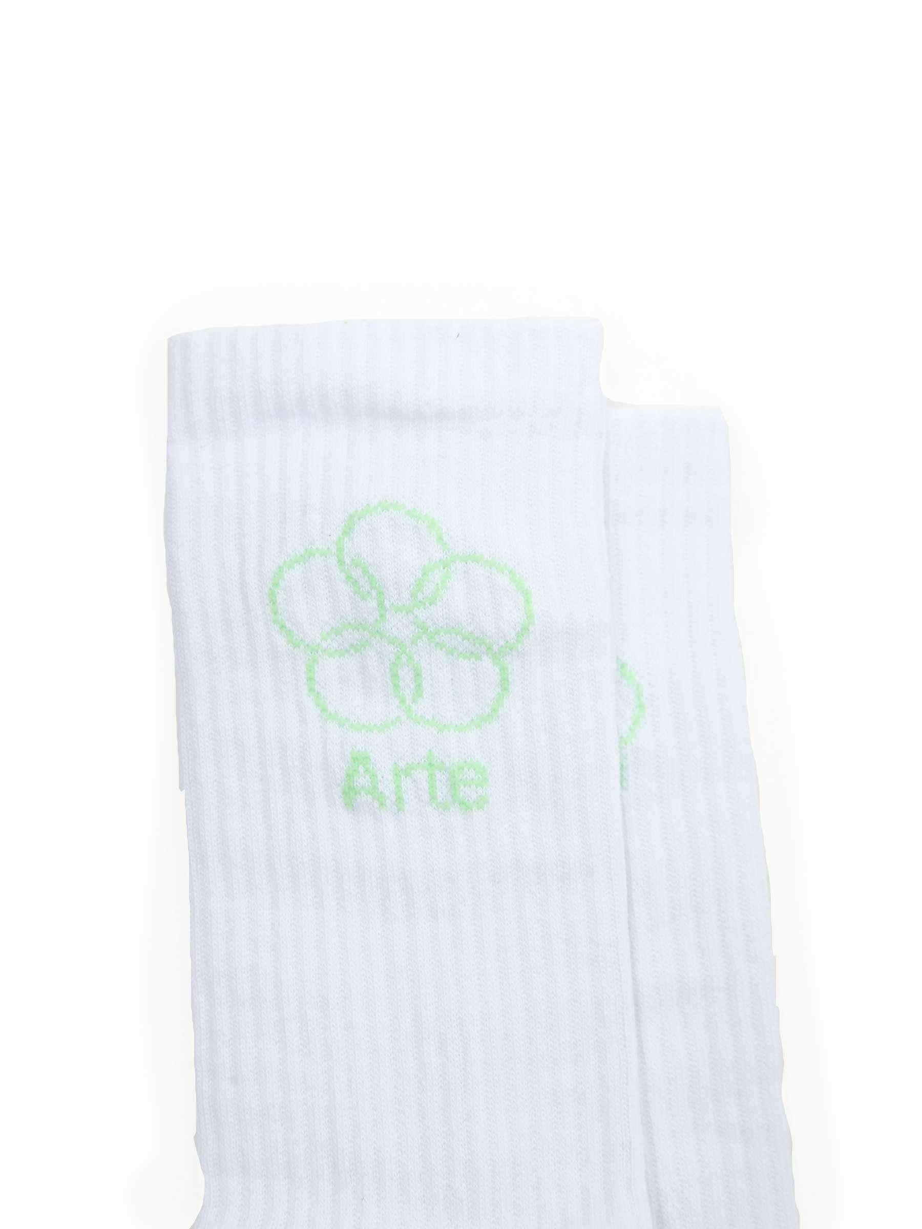 Arte Rings Socks White SS24-159SK