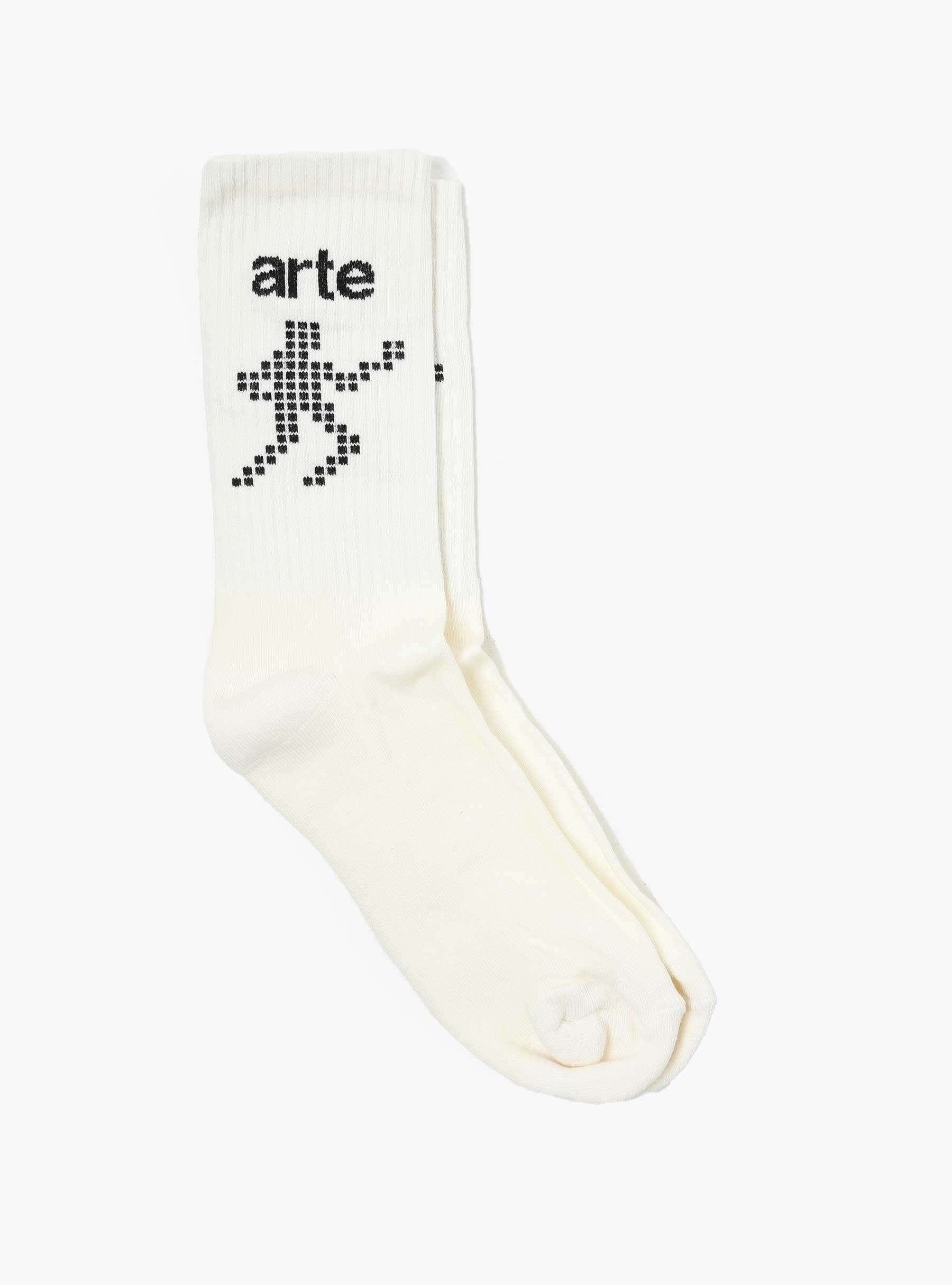 Arte Runner Socks Cream SS24-163SK