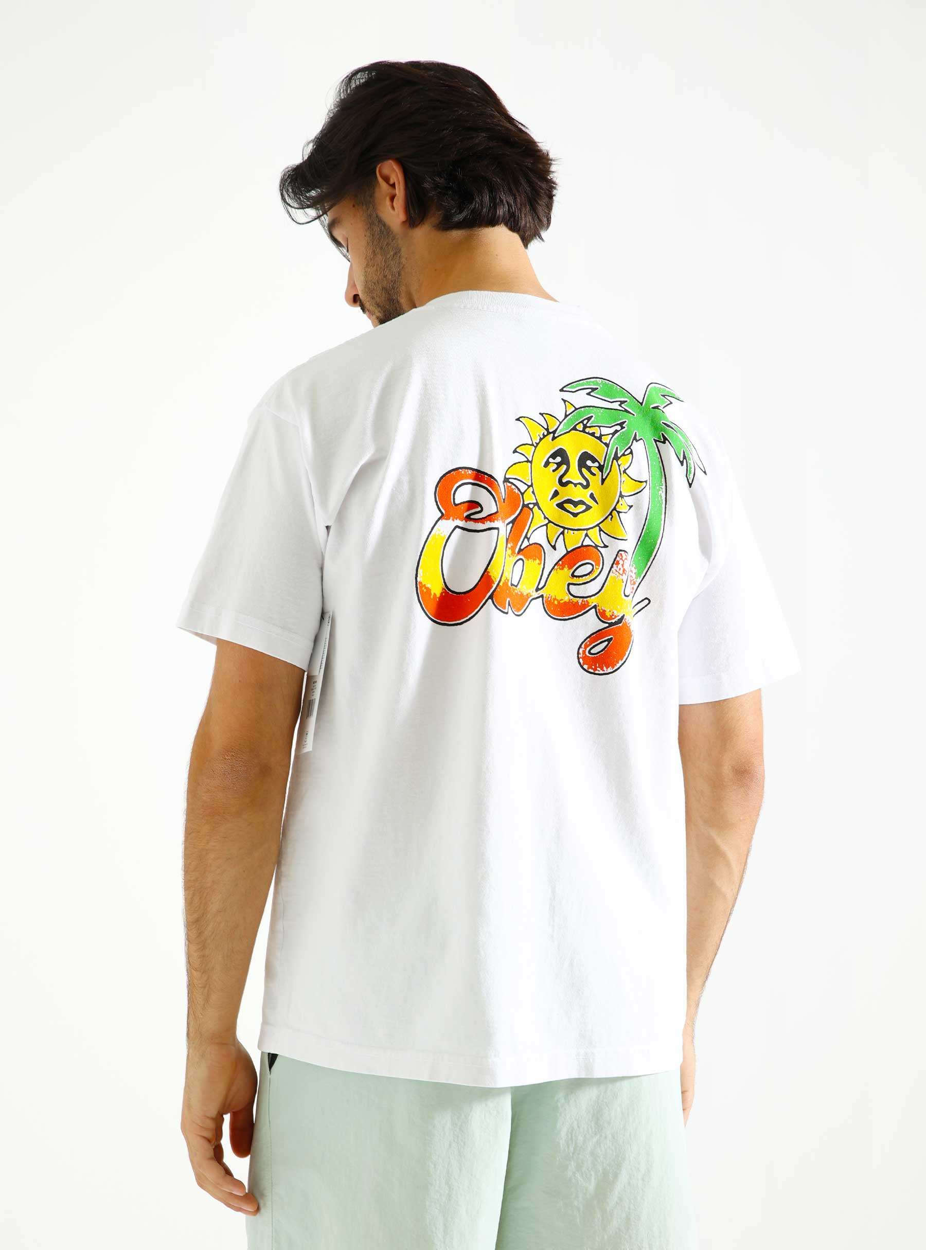 Island Of Obey T-Shirt White 166913756-WHT