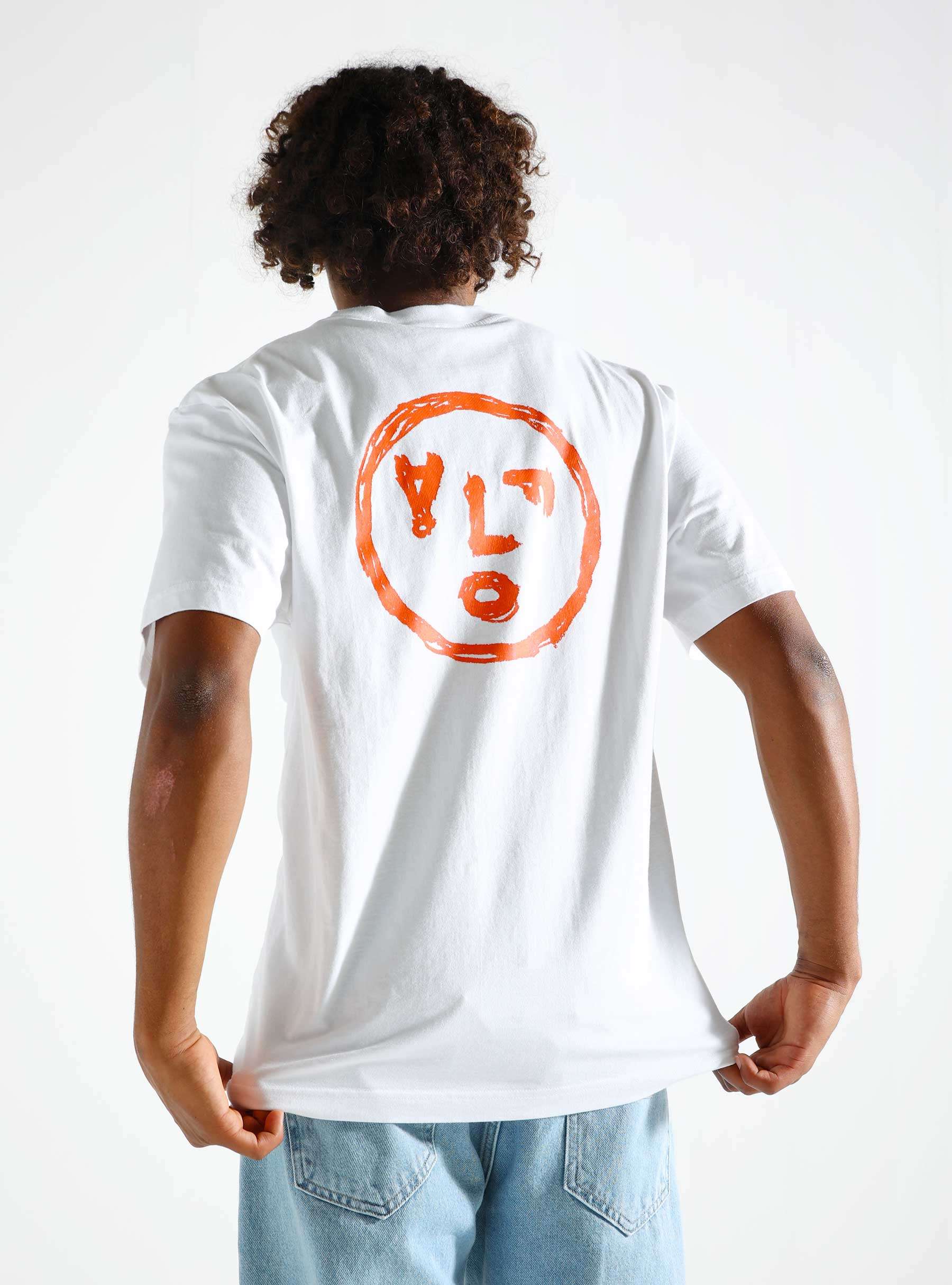 Face Crayon T-Shirt Optical White M170109