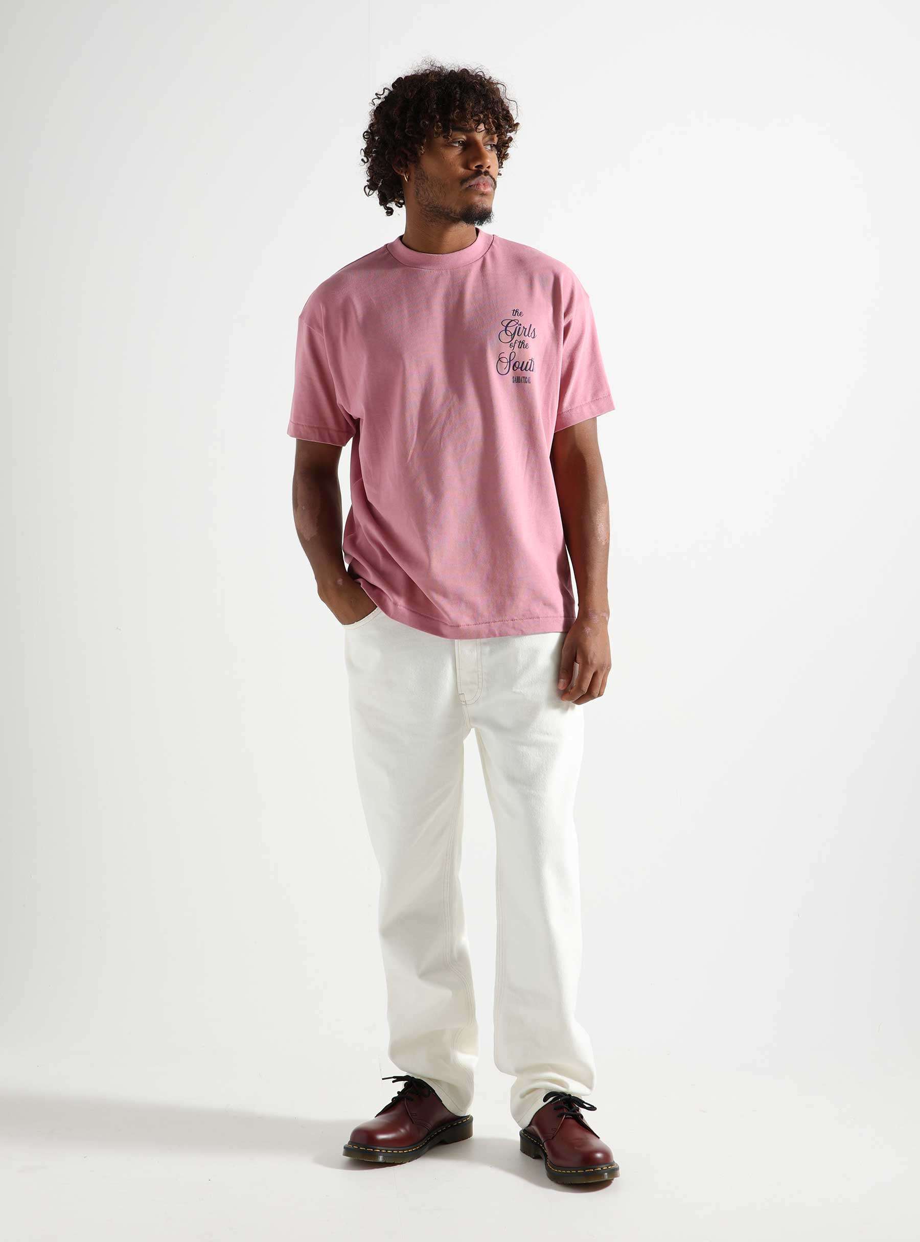 South T-Shirt Varsity Rose SS24-SAB4VR