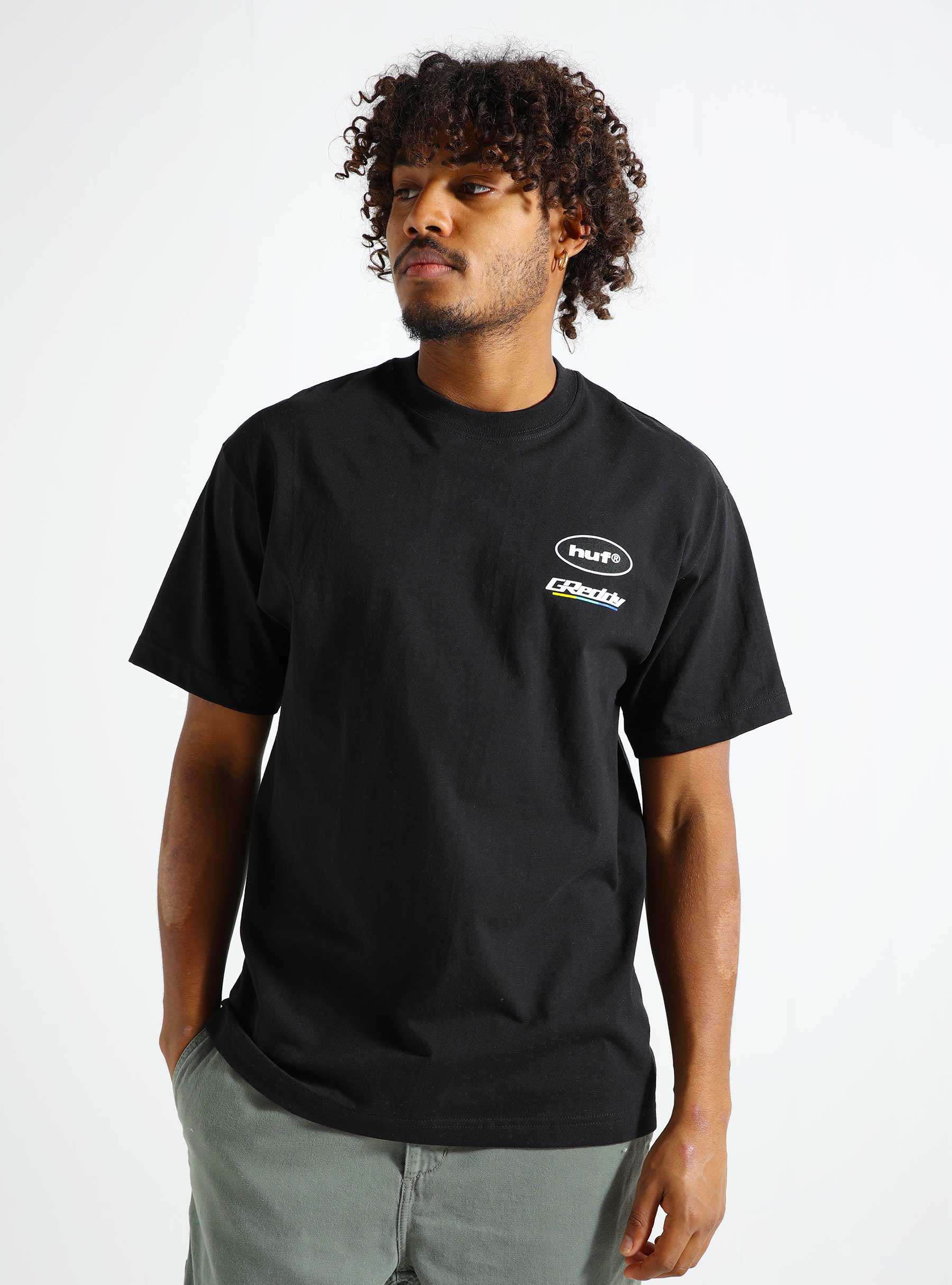 X Greddy T-shirt Black TS02271-BLACK