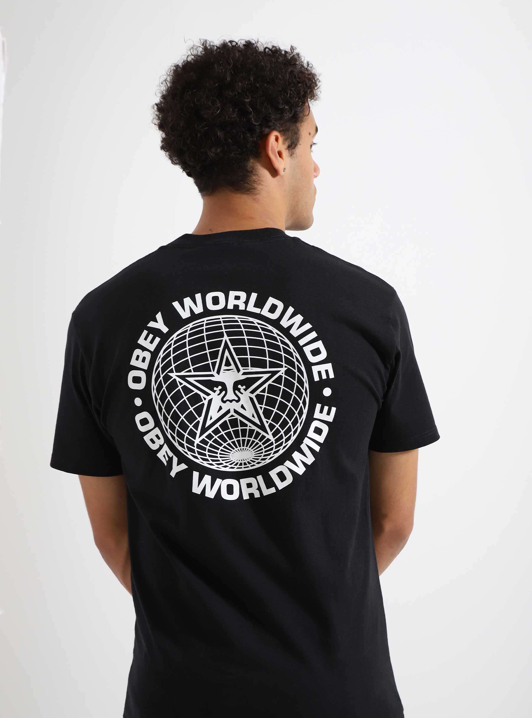 Worldwide Globe T-shirt Black 165263543-BLK