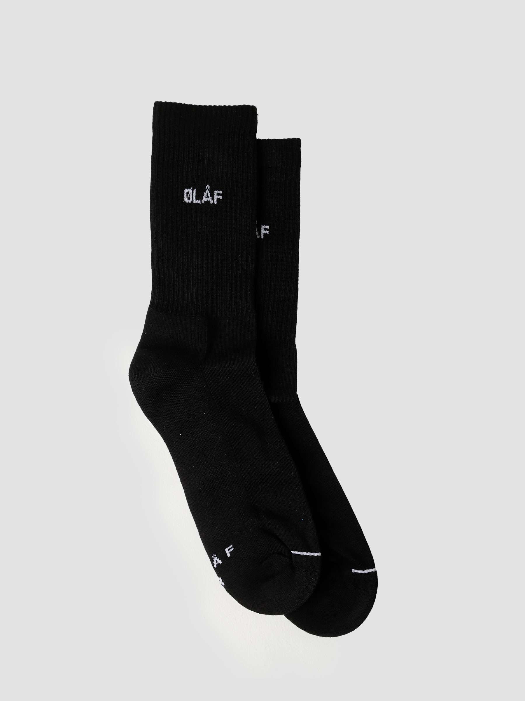 Mini Logo Socks Black White A120810