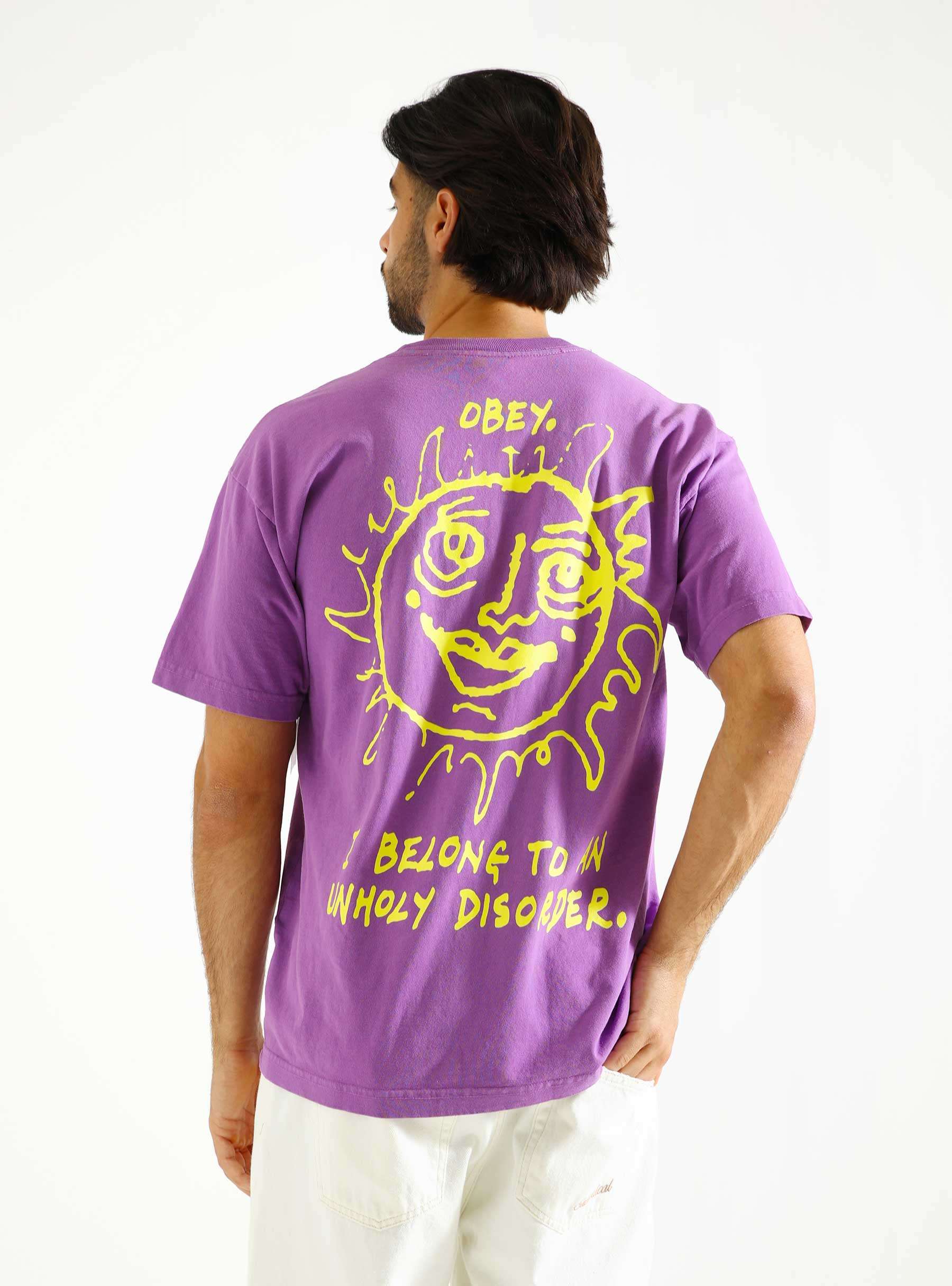 Obey Disorder T-Shirt Dewberry 166913761-DBY