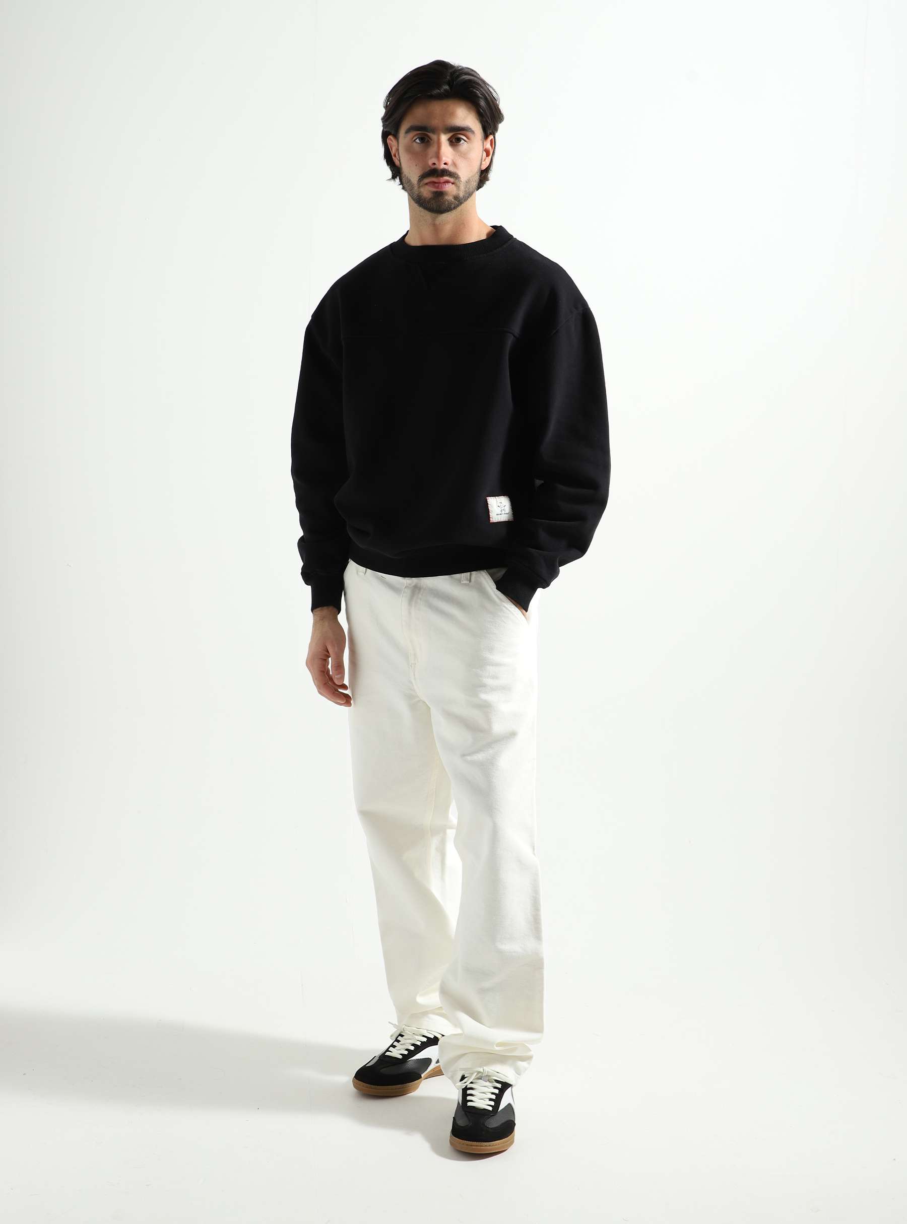 Crewneck Atelier Sweater Black 160