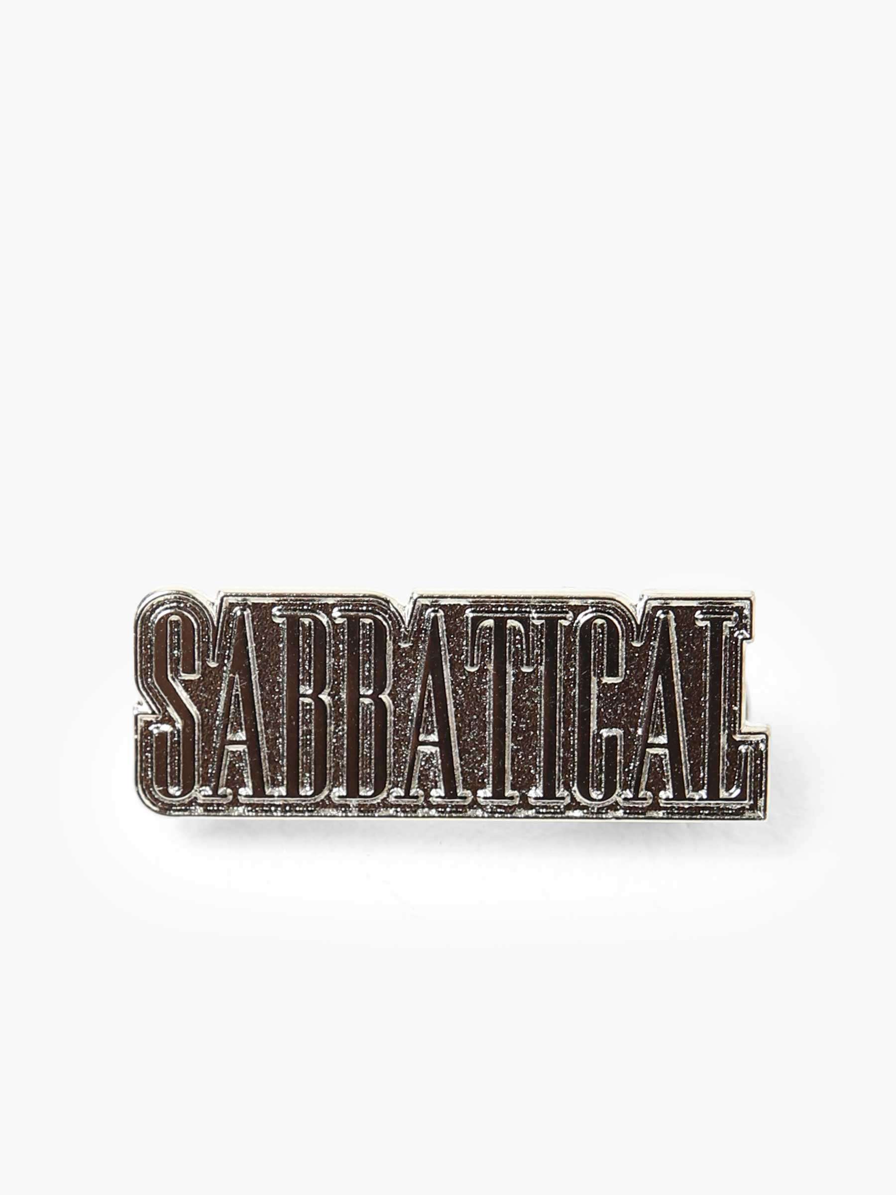 Sabbatical Logo Pin Silver AW23-SAB14S