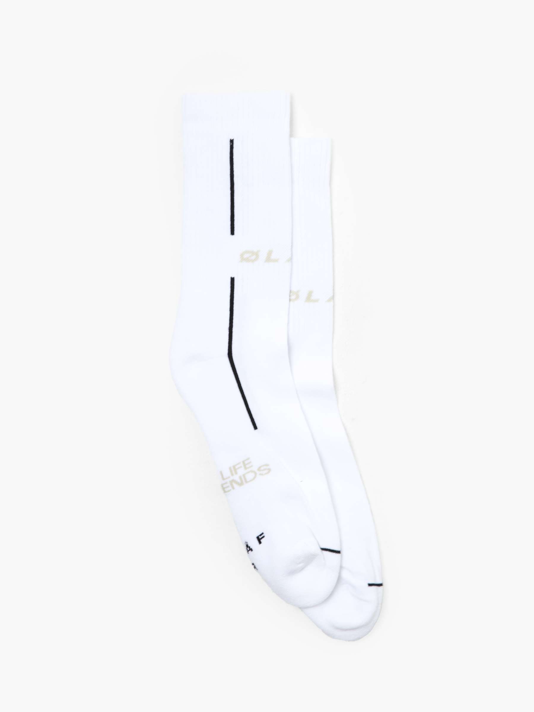 Sporty Socks White Black A990807
