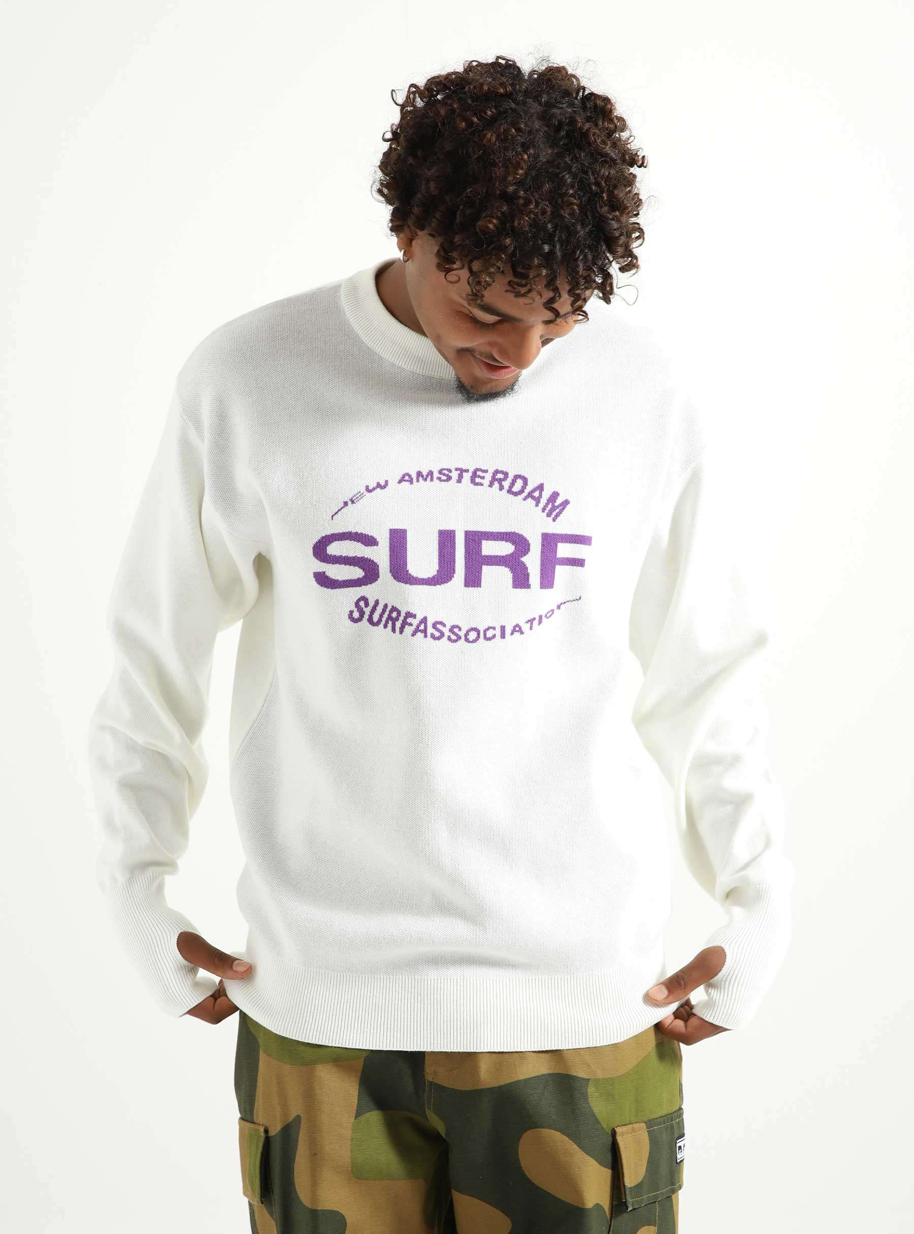 Surf Crew Knit Off White 2302113002