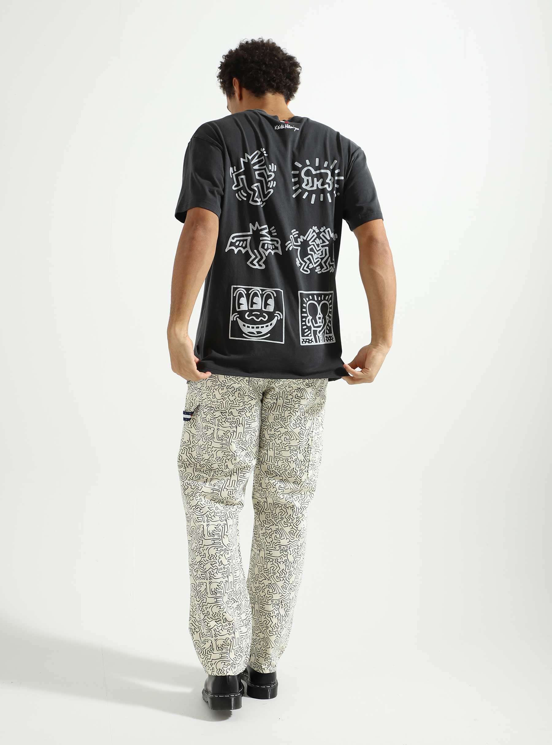X Keith Haring T-Shirt Black Multi DM0DM17335BDS