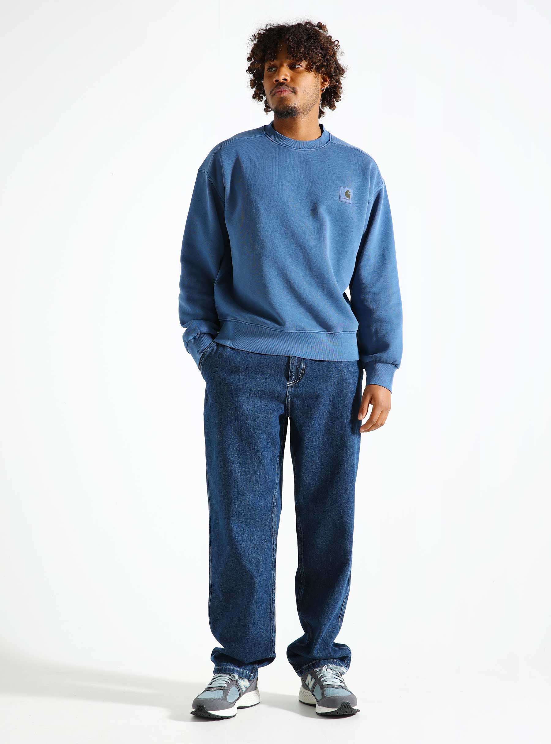 Nelson Sweater Elder Garment Dyed I029957-1ZFGD