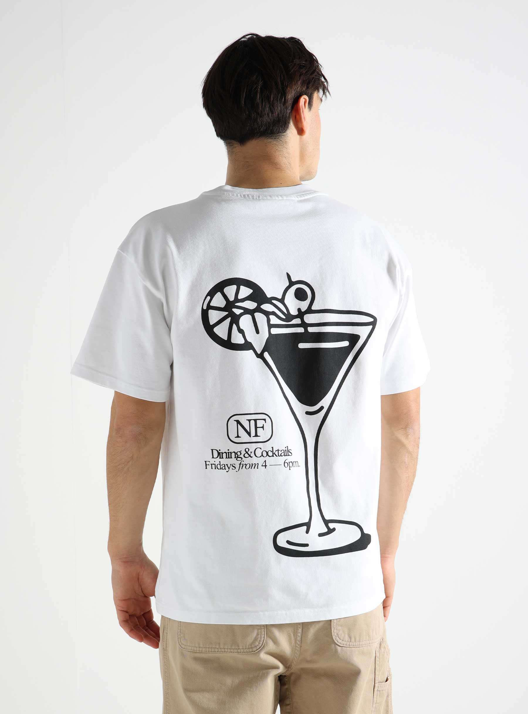Dining & Cocktails T-Shirt White