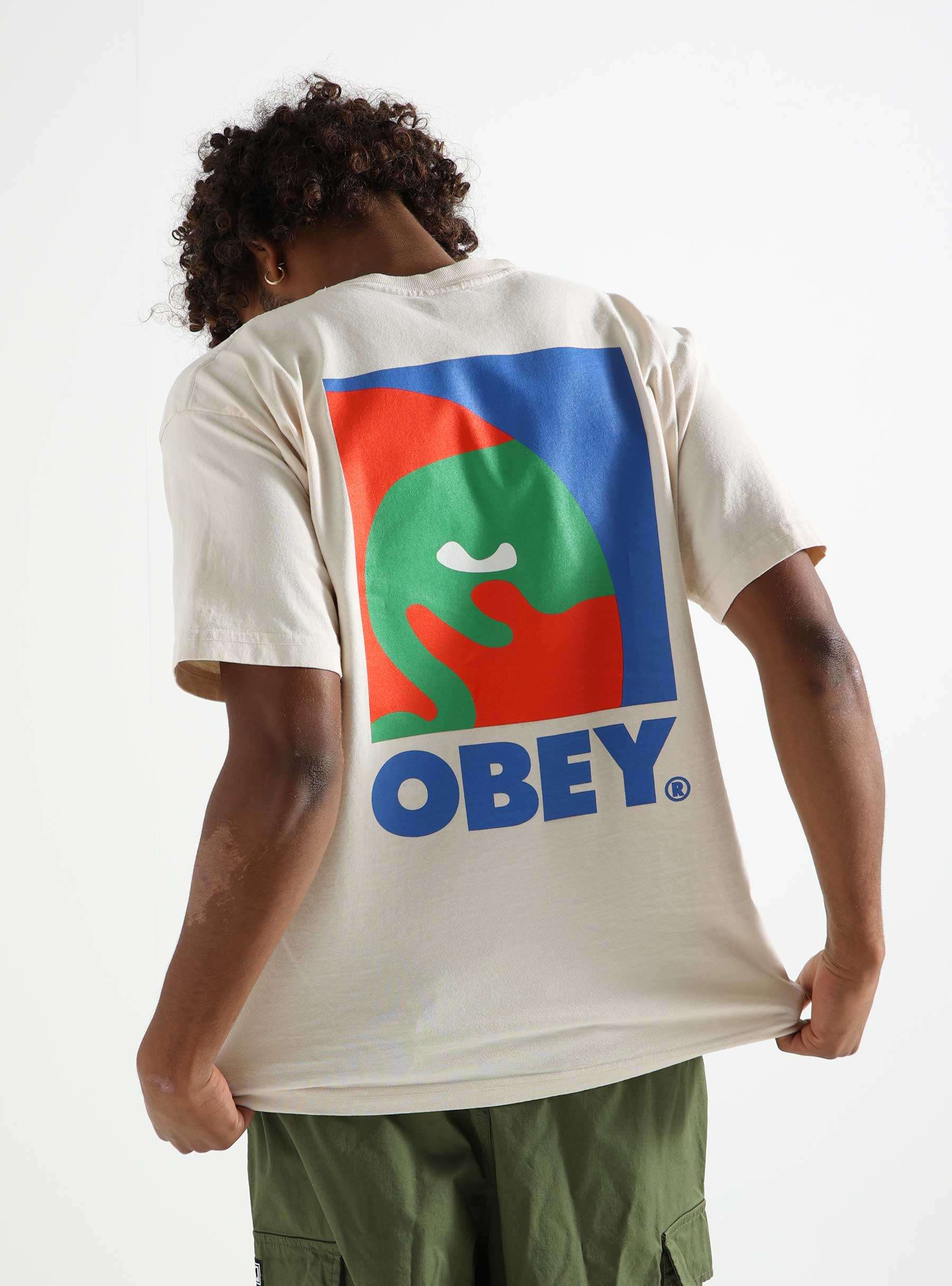 Obey Circular Icon T-shirt Sago 166913702-SGO