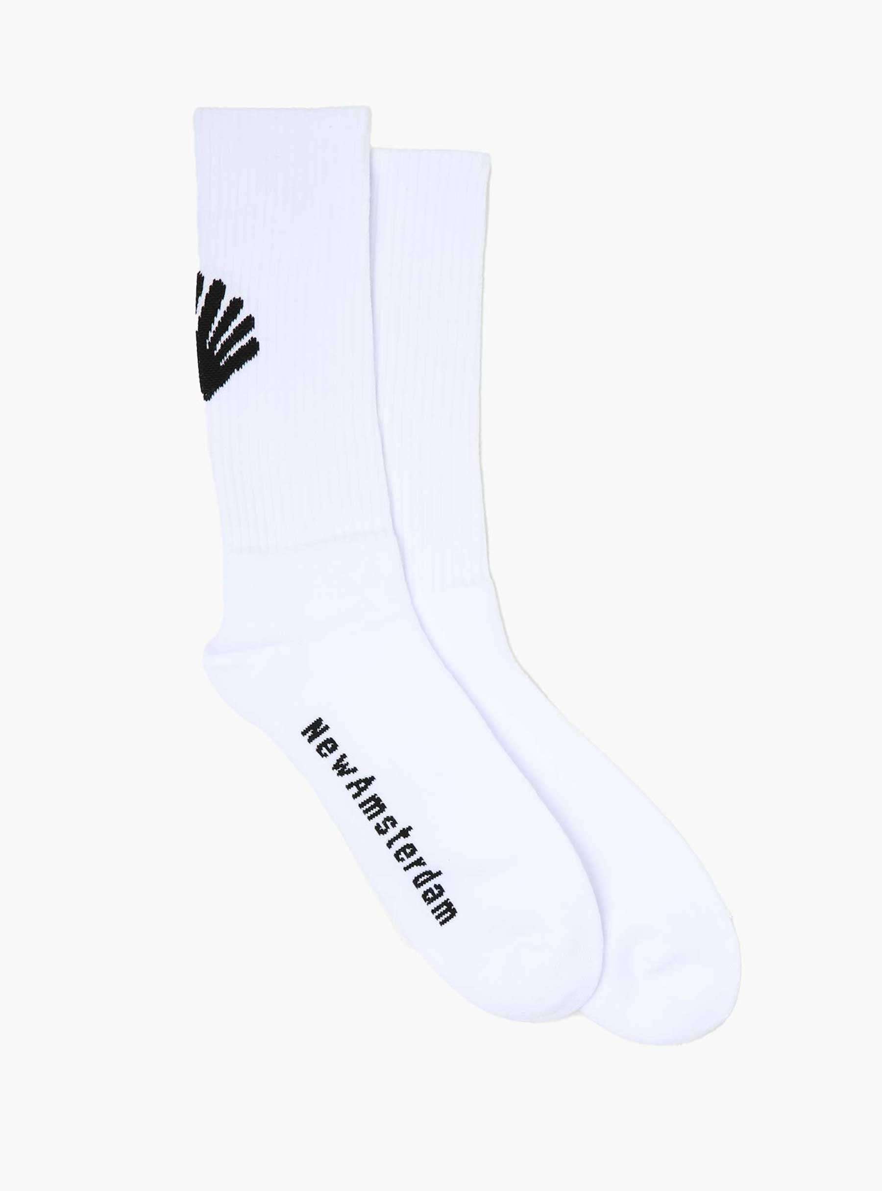 Logo Socks White 2302106001