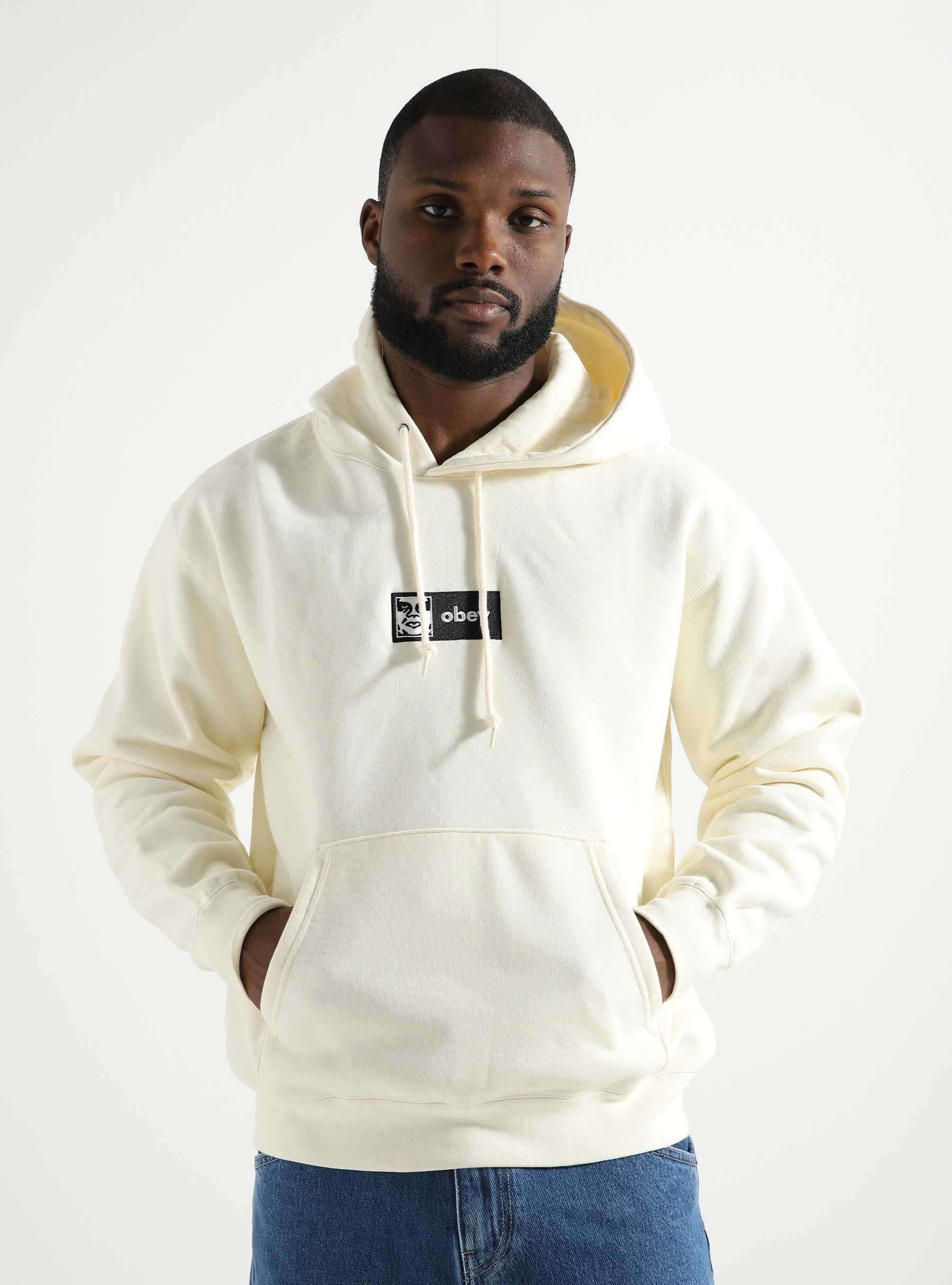 Icon Embroidred Hoodie Unbleached 112470202-UBL