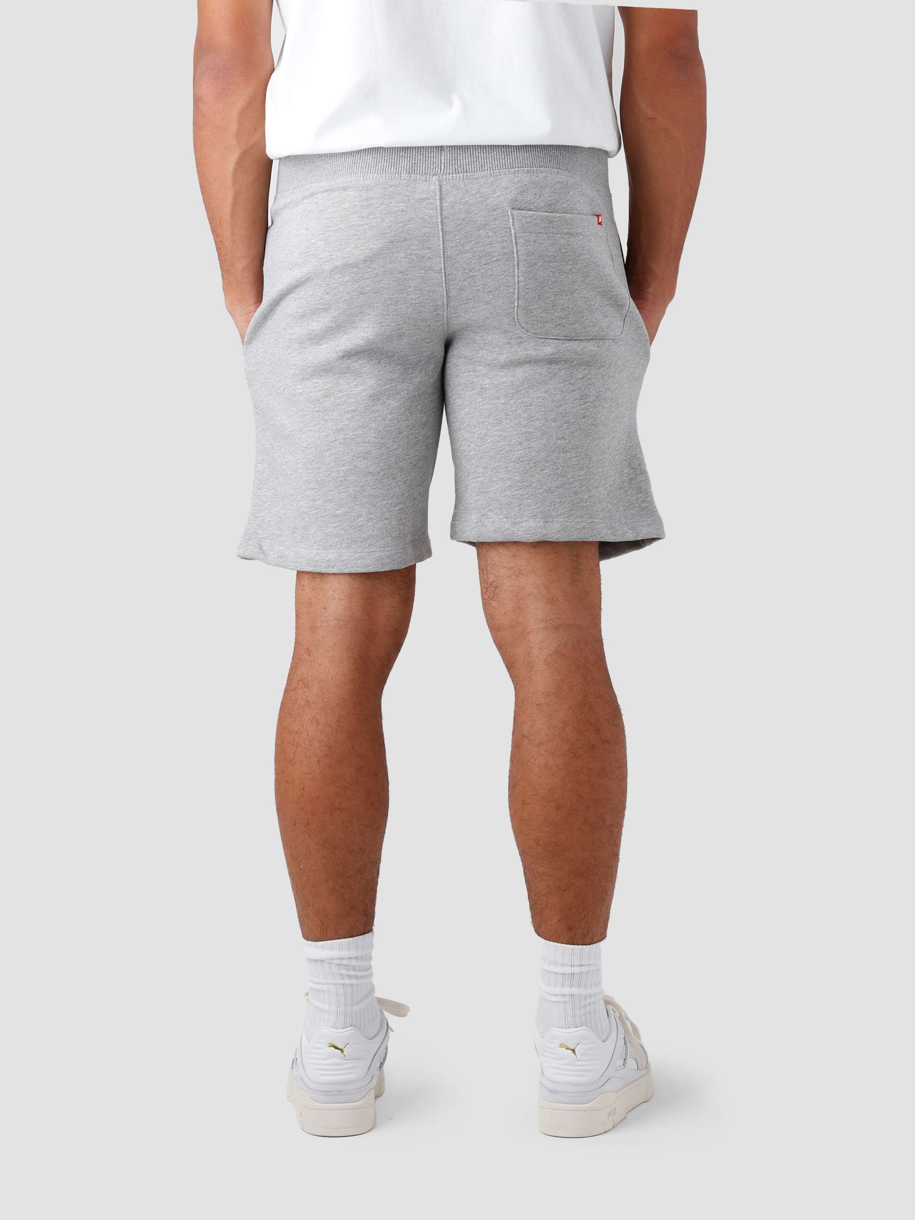 Small Logo Shorts Atletic Grey MS23600