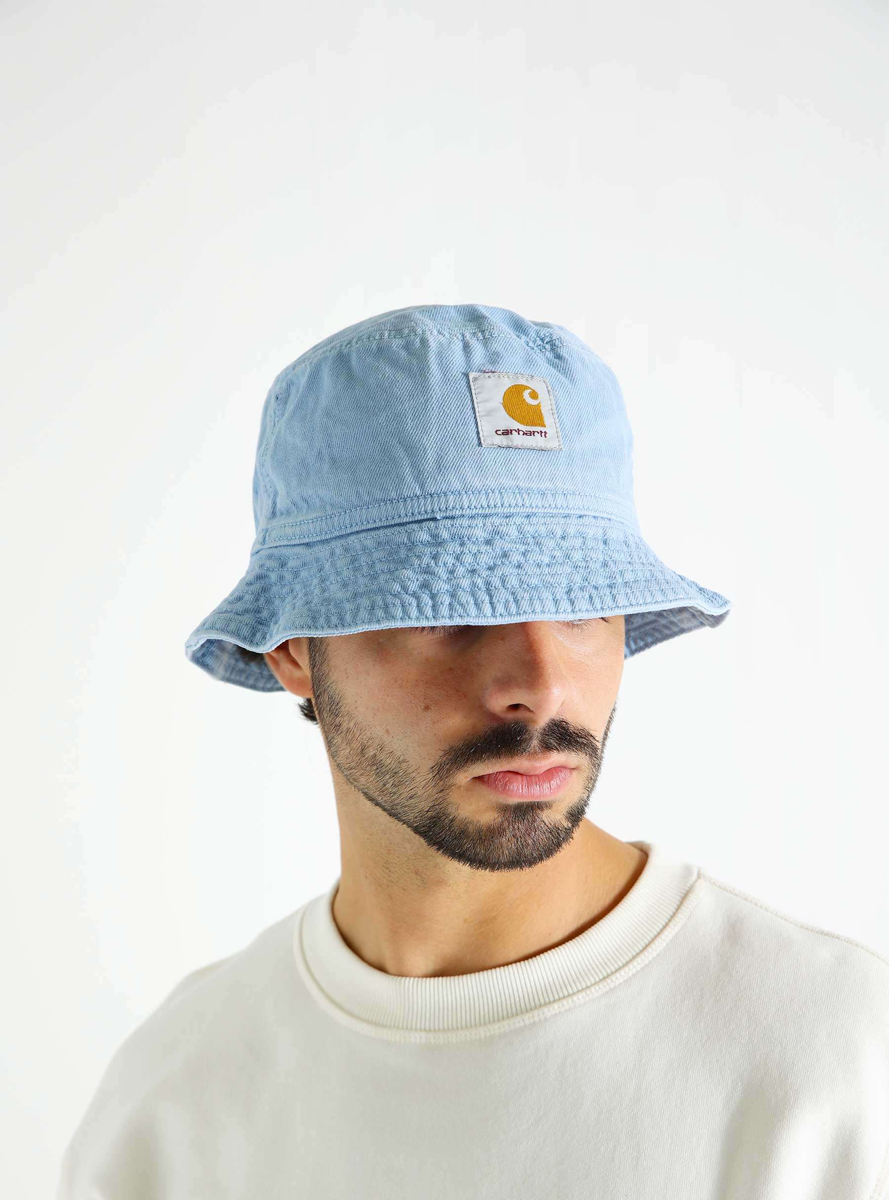 Garrison Bucket Hat Frosted Blue Stone Dyed I033156-0F44J