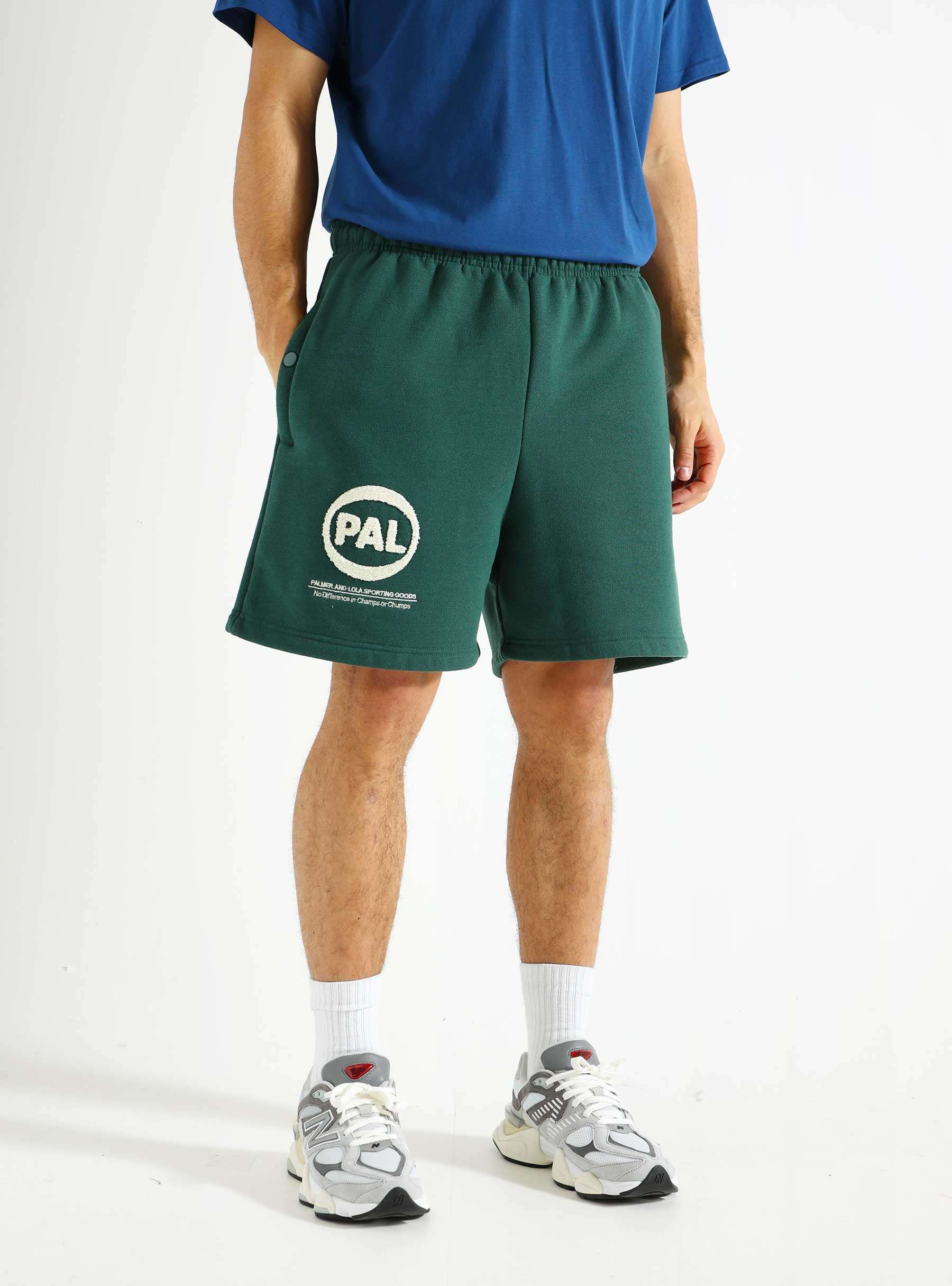 New TM Shorts Green PALSS24025
