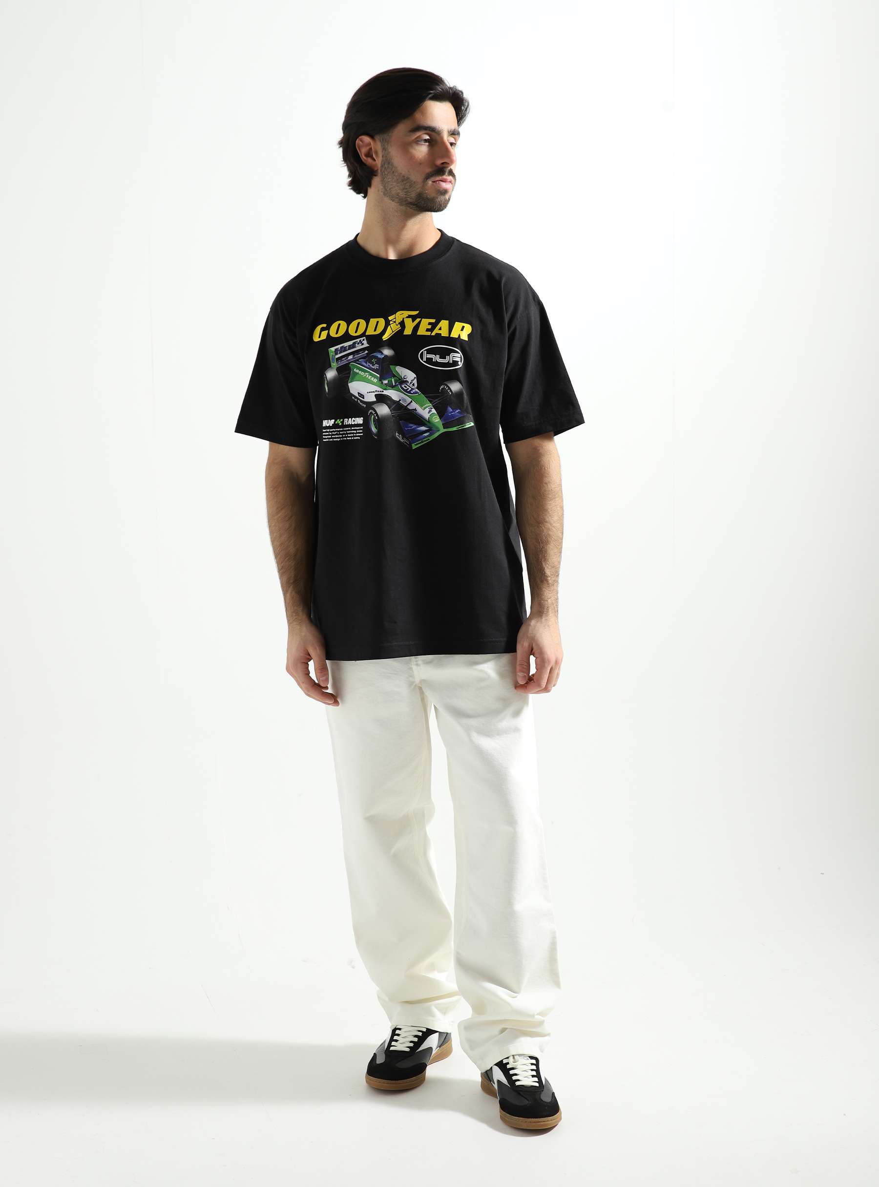Huf x Goodyear Final Lap T-shirt Black TS02348
