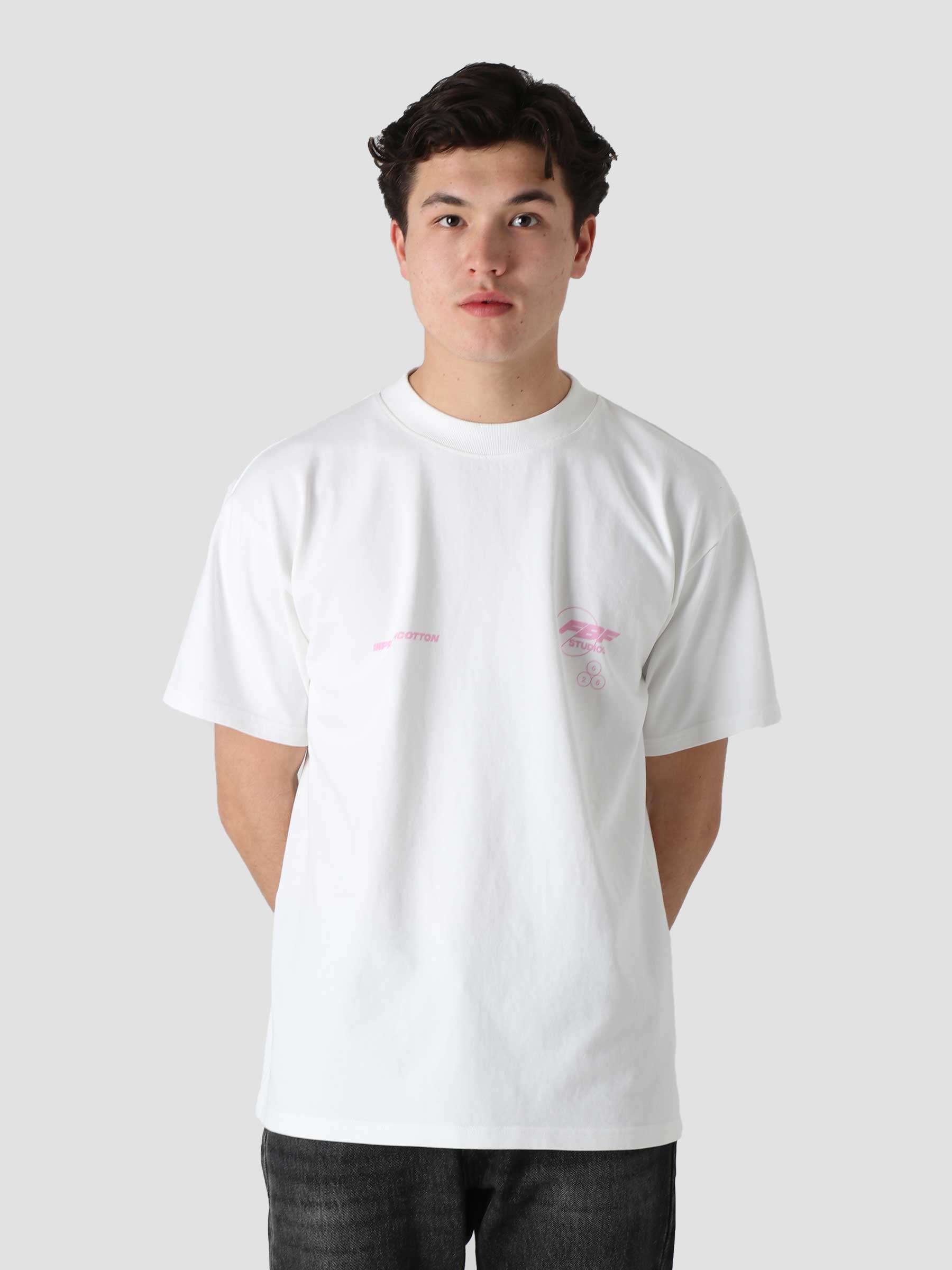 FBF Friends T-Shirt White Pink