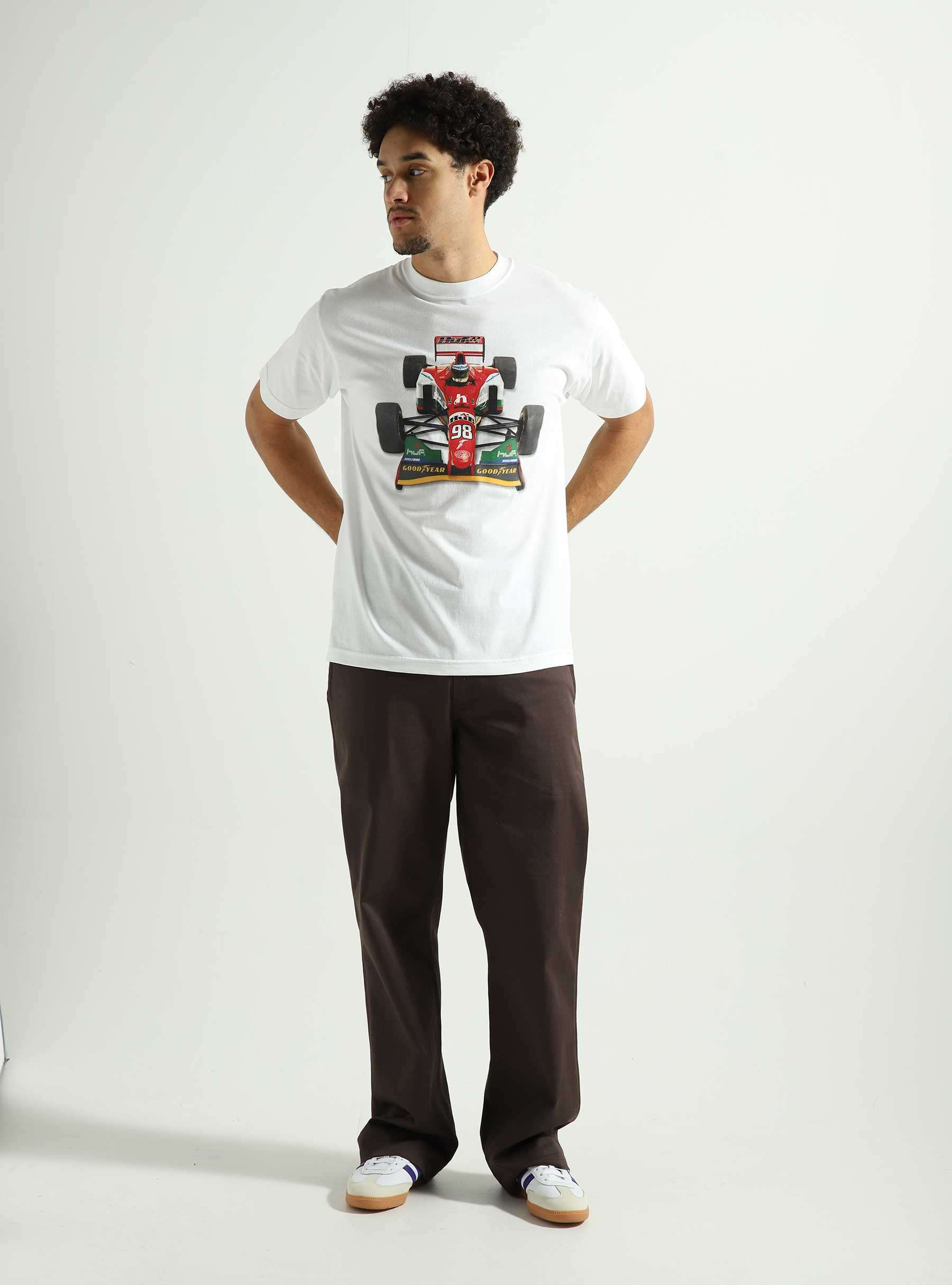 Huf x Goodyear F1 Racing Team T-shirt White TS02349