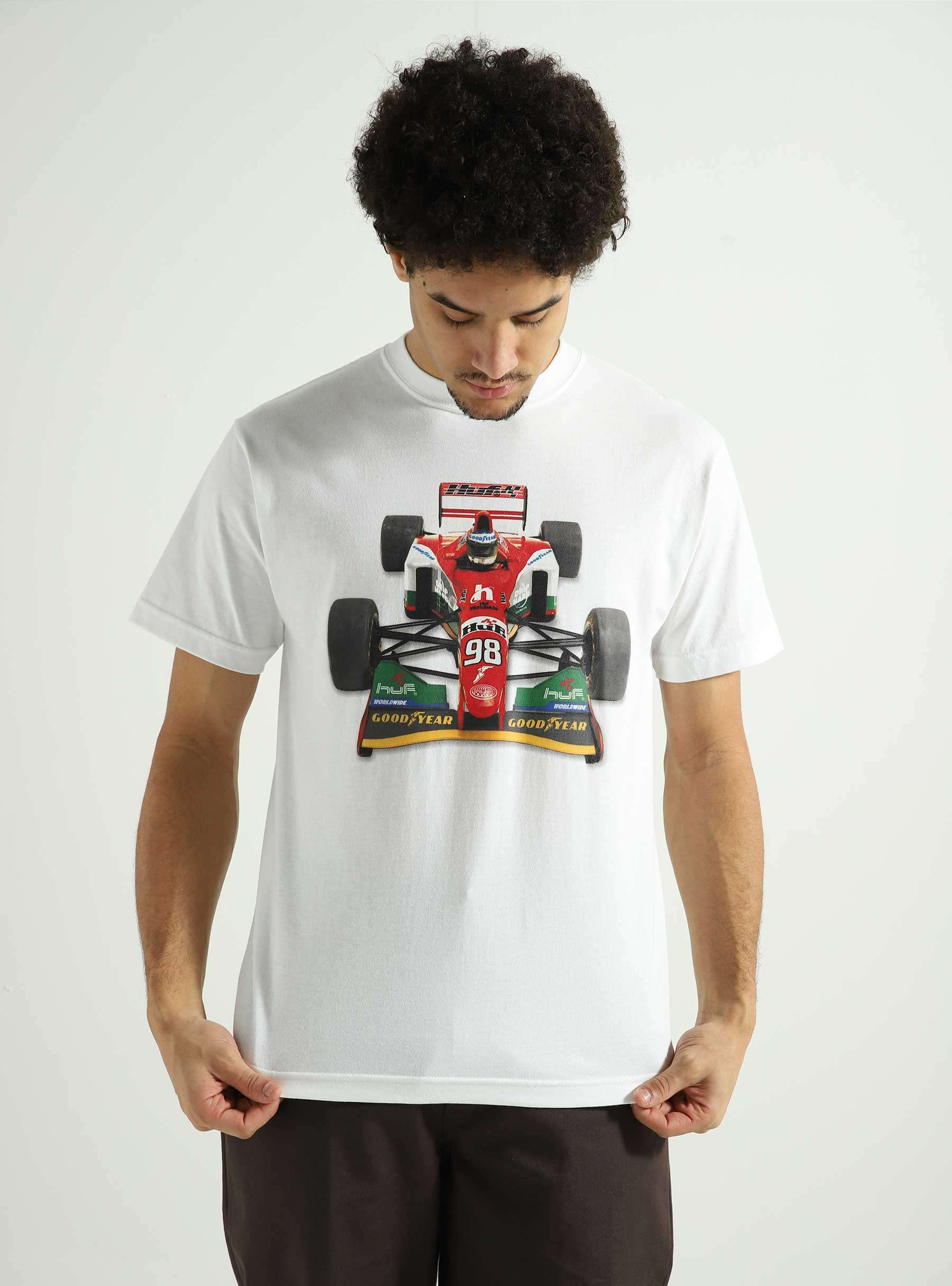 Huf x Goodyear F1 Racing Team T-shirt White TS02349