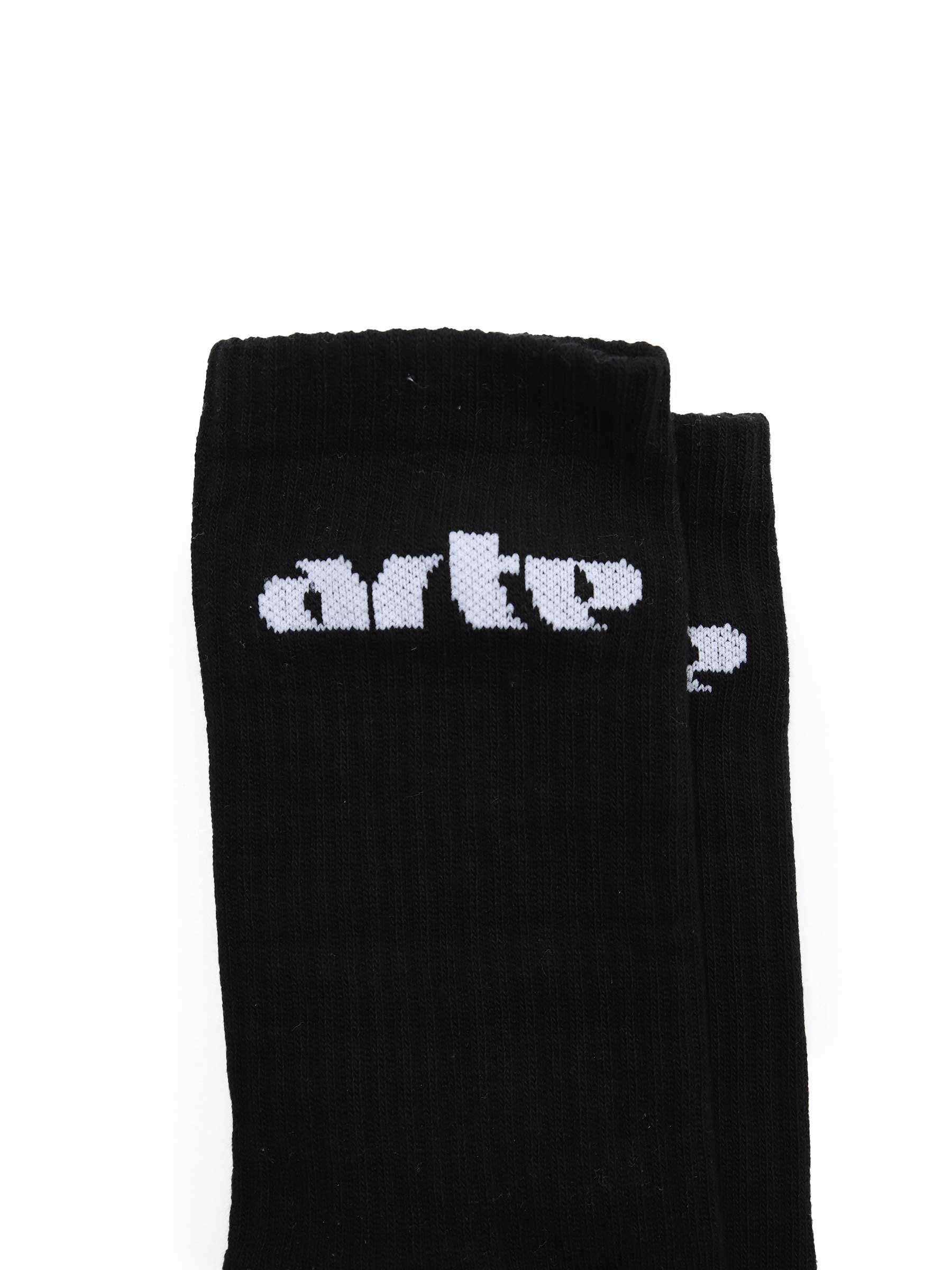 Arte Horizontal Socks Black SS24-156SK