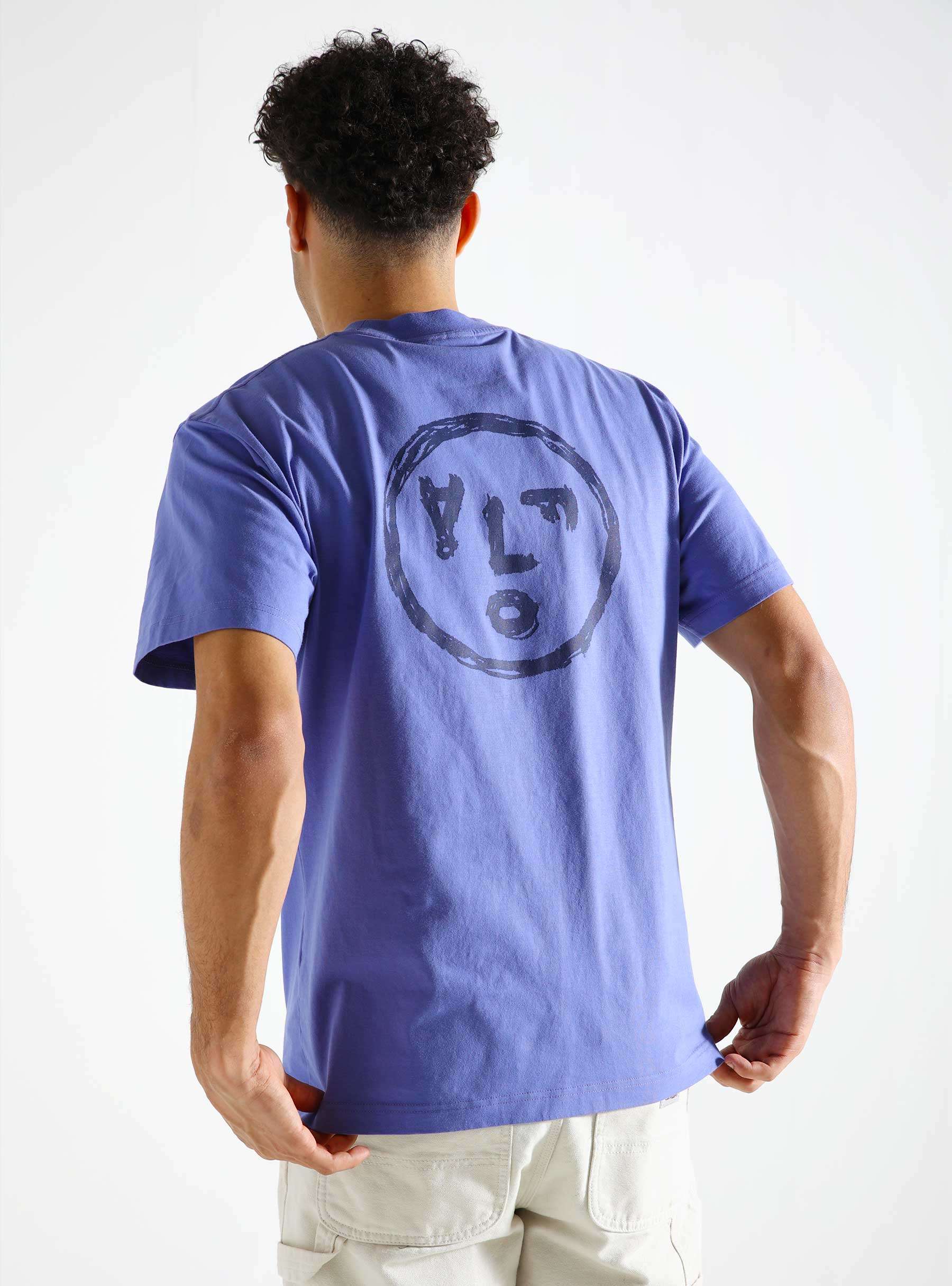 Face Crayon T-Shirt Bluebell M170109