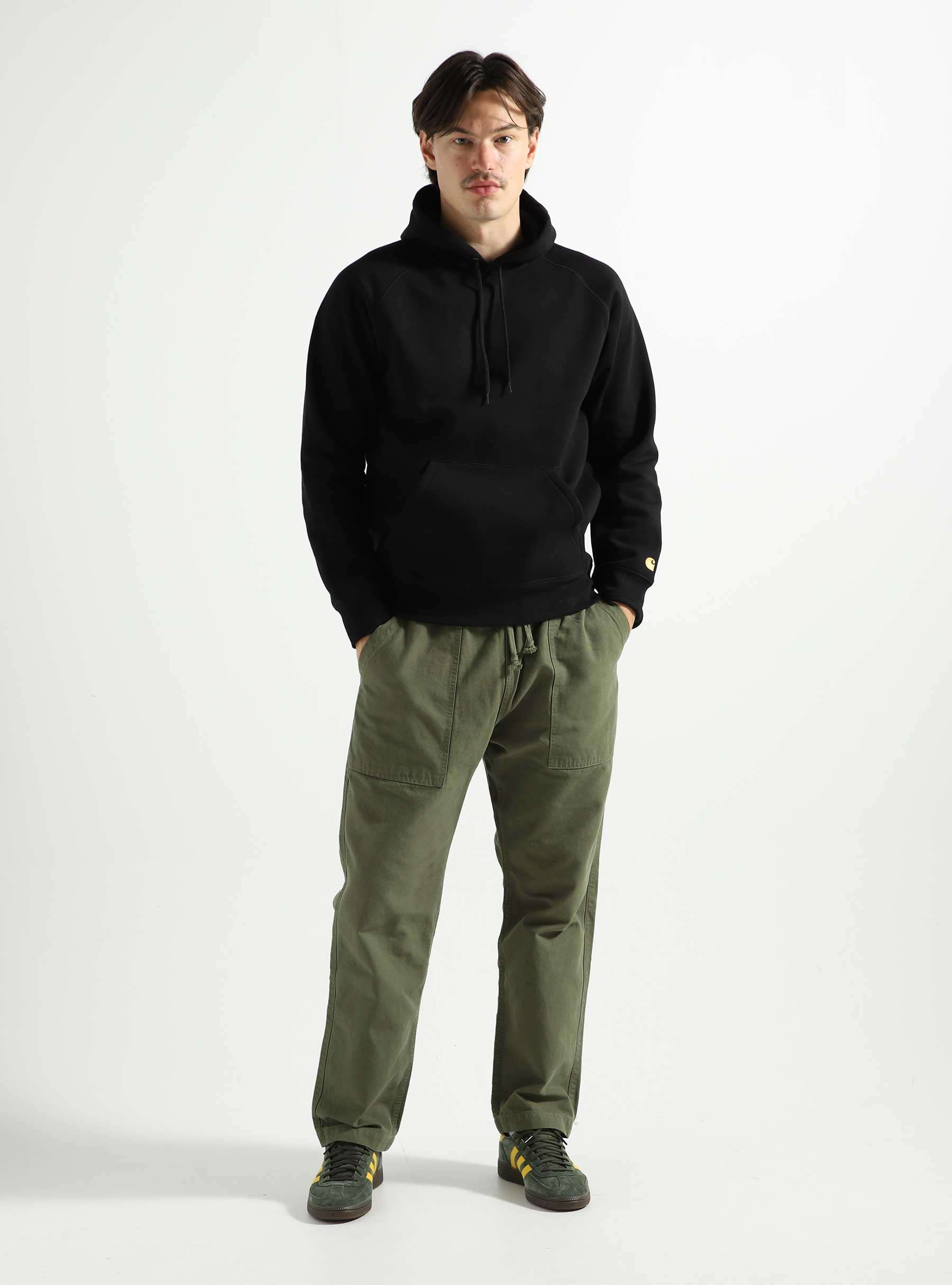 Classic Canvas Chef Pants Olive SW-AW23-1006