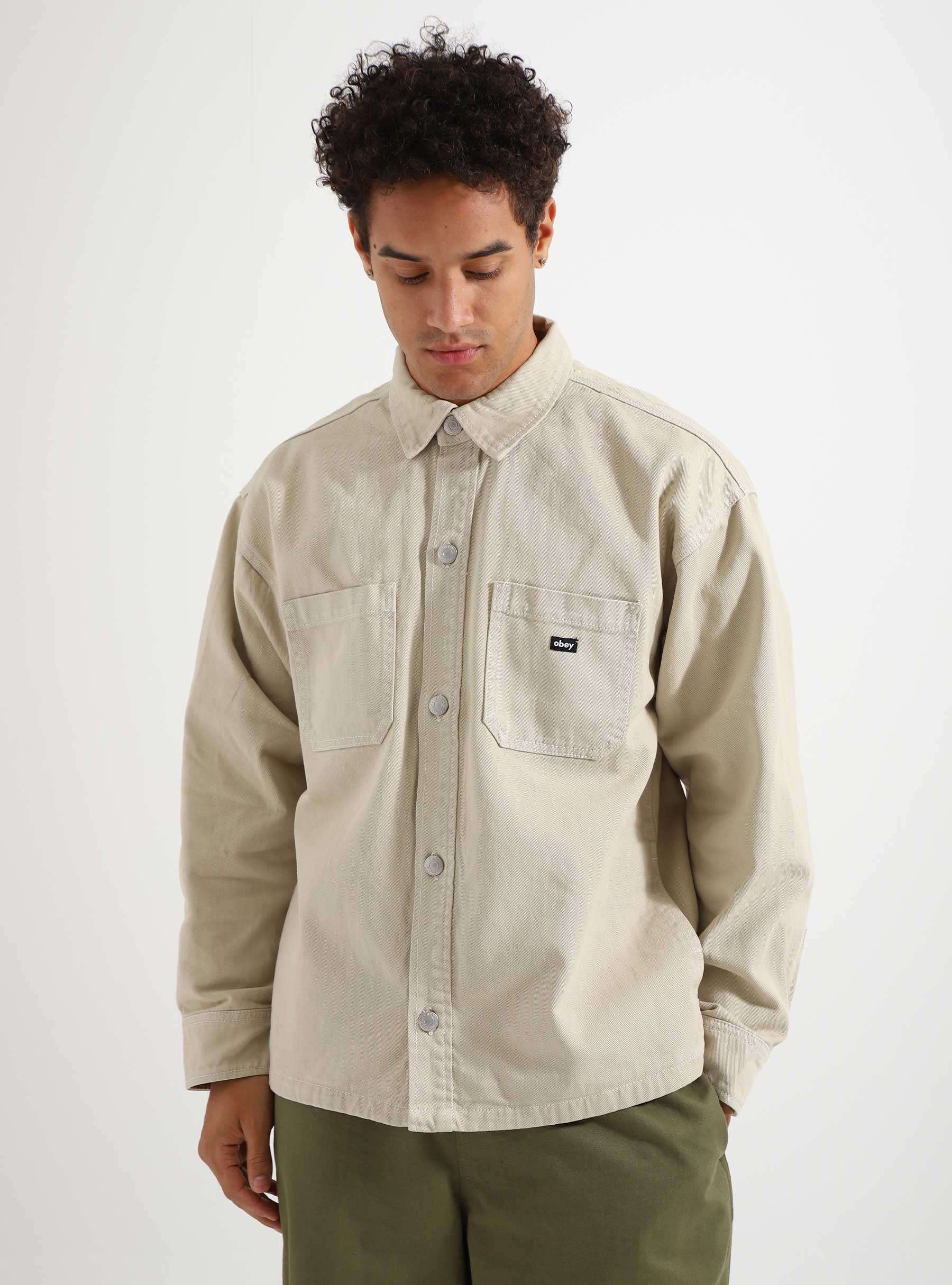 Milton Shirt Jacket Clay 121160048-CLY