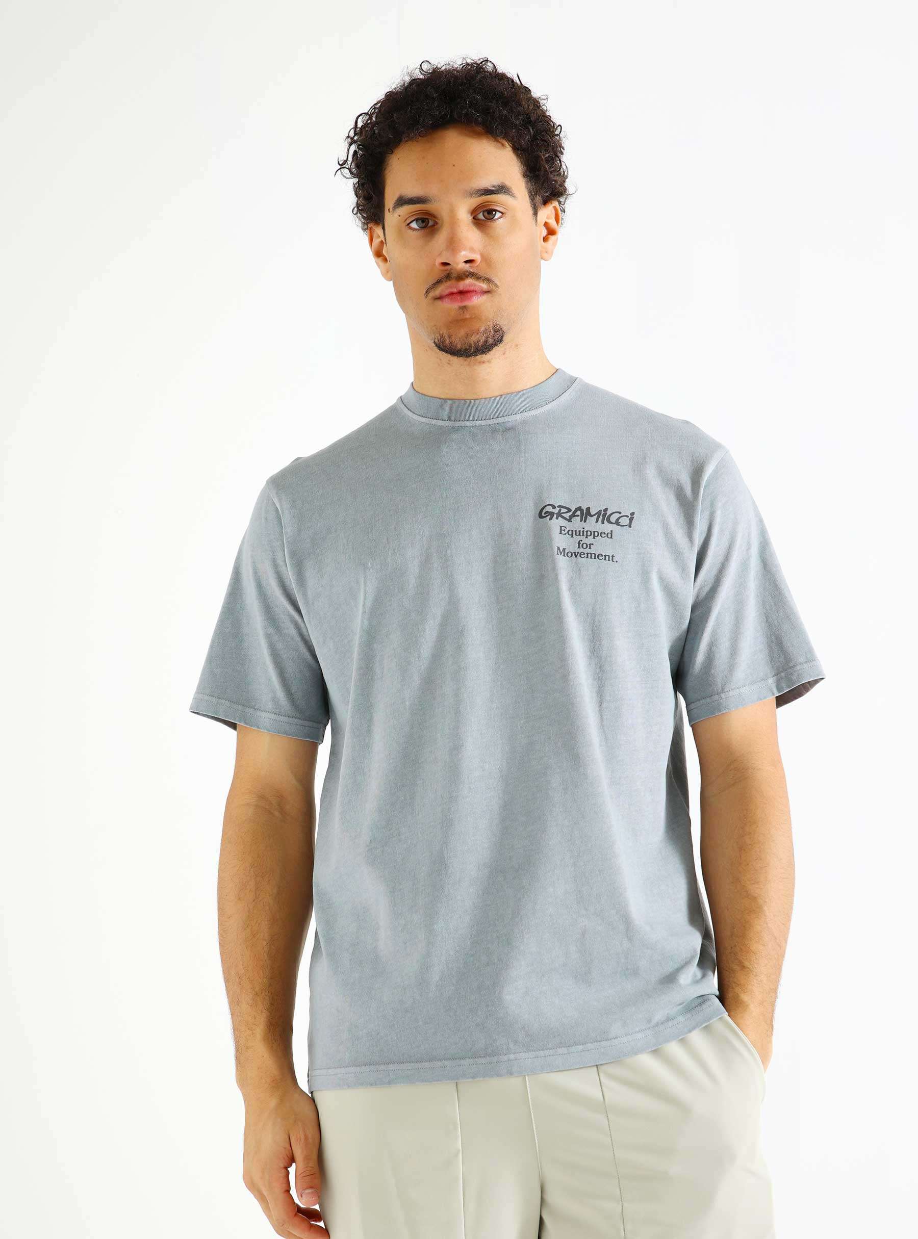 Equipped T-shirt Slate Pigment G4SU-T079-25947969