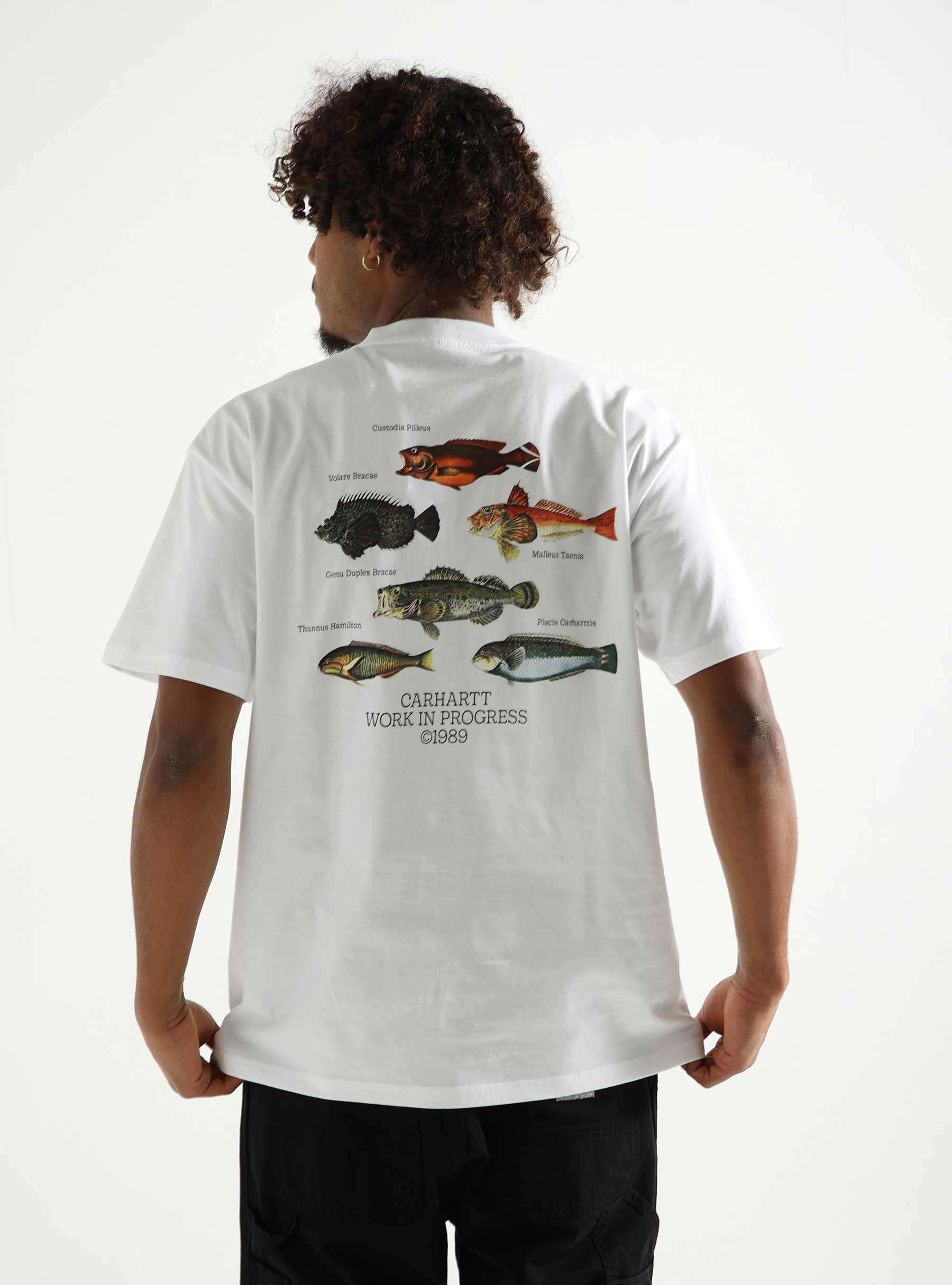 Fish T-Shirt White I033120-02XX