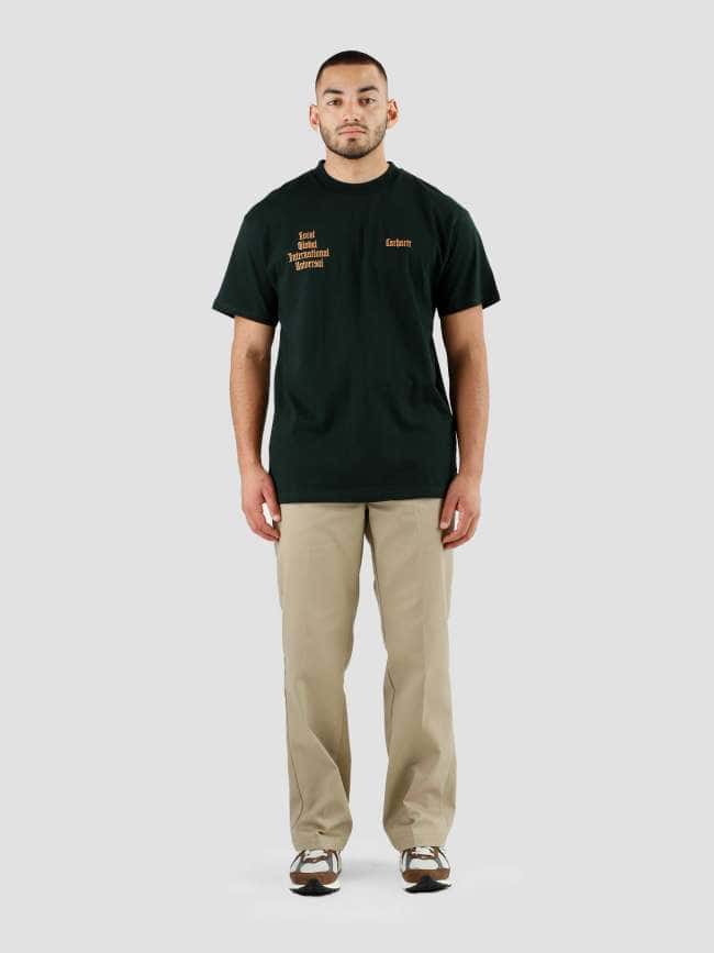 Letterman T-Shirt Dark Cedar Ochre I031010-0ZHXX